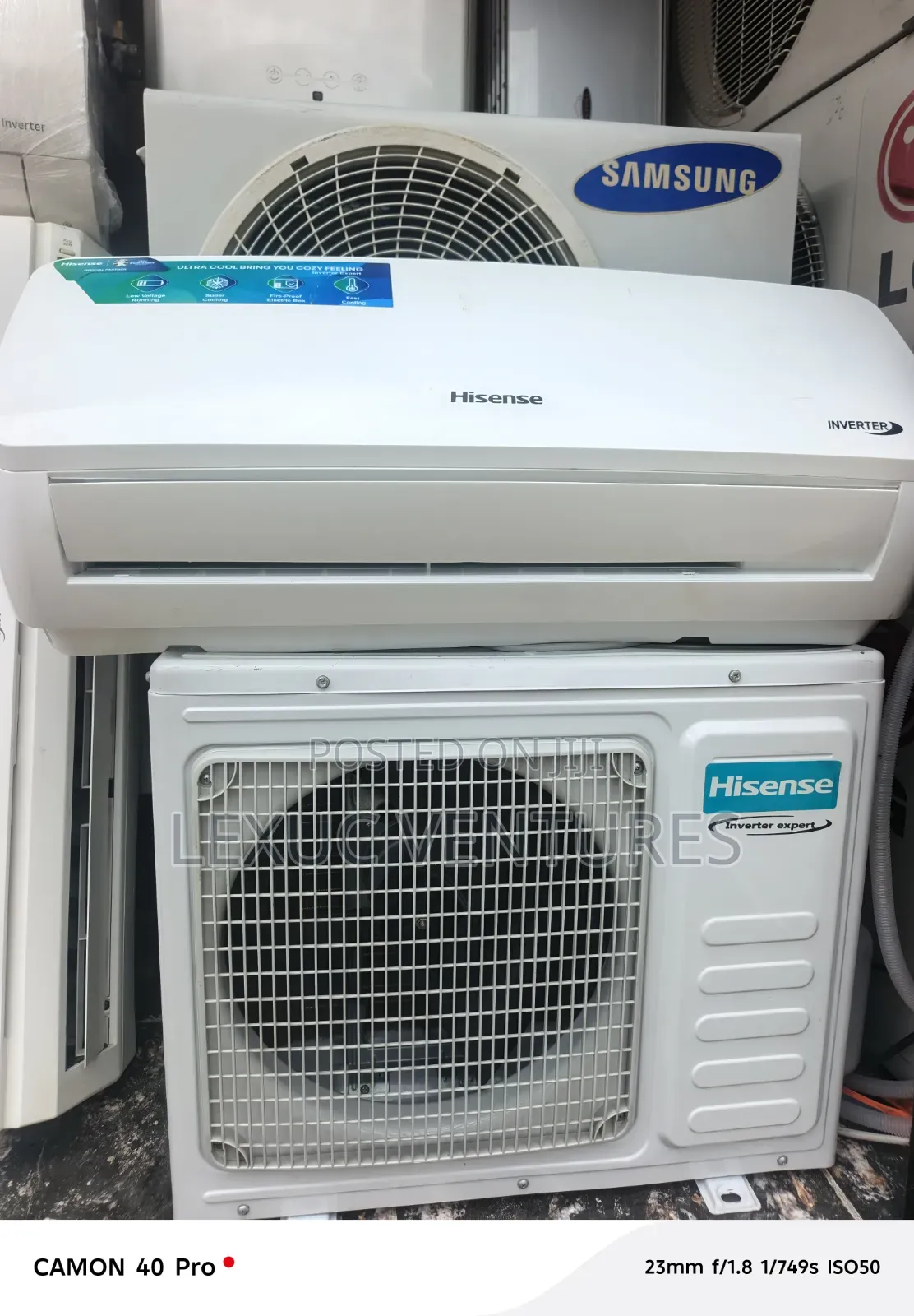 Hisense 4 Months Used 1.5hp Inverter Expert Tested Working Perfectly