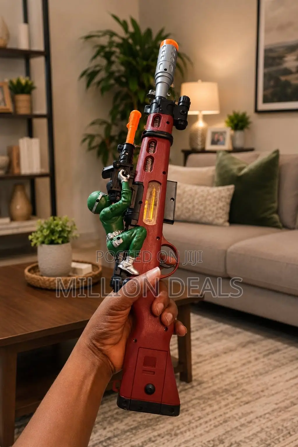 Classic Electronic Kids Riffle Toy Gun Ages 6+