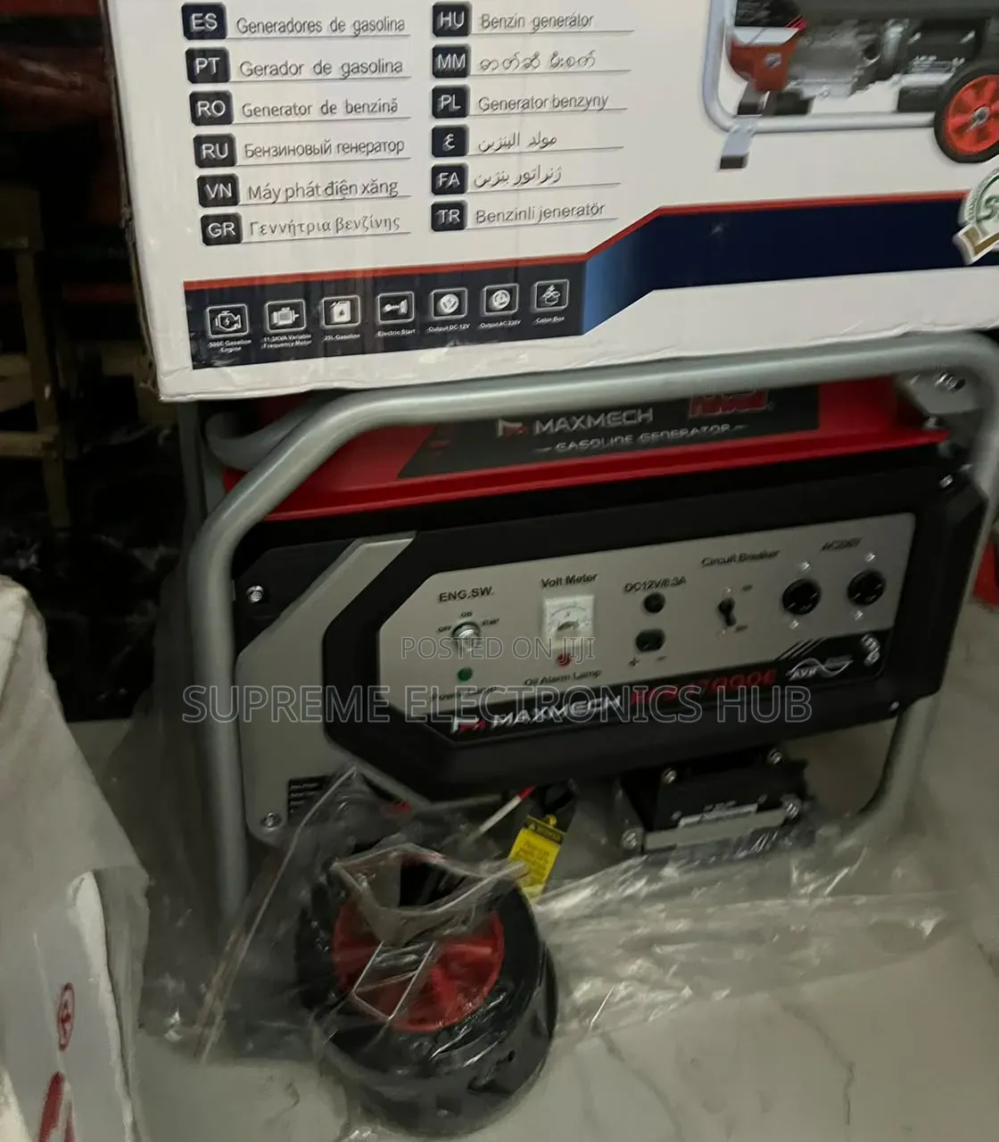 Rfs17000e 15kva Maxmech Key Start Generator for Home Industrial Use