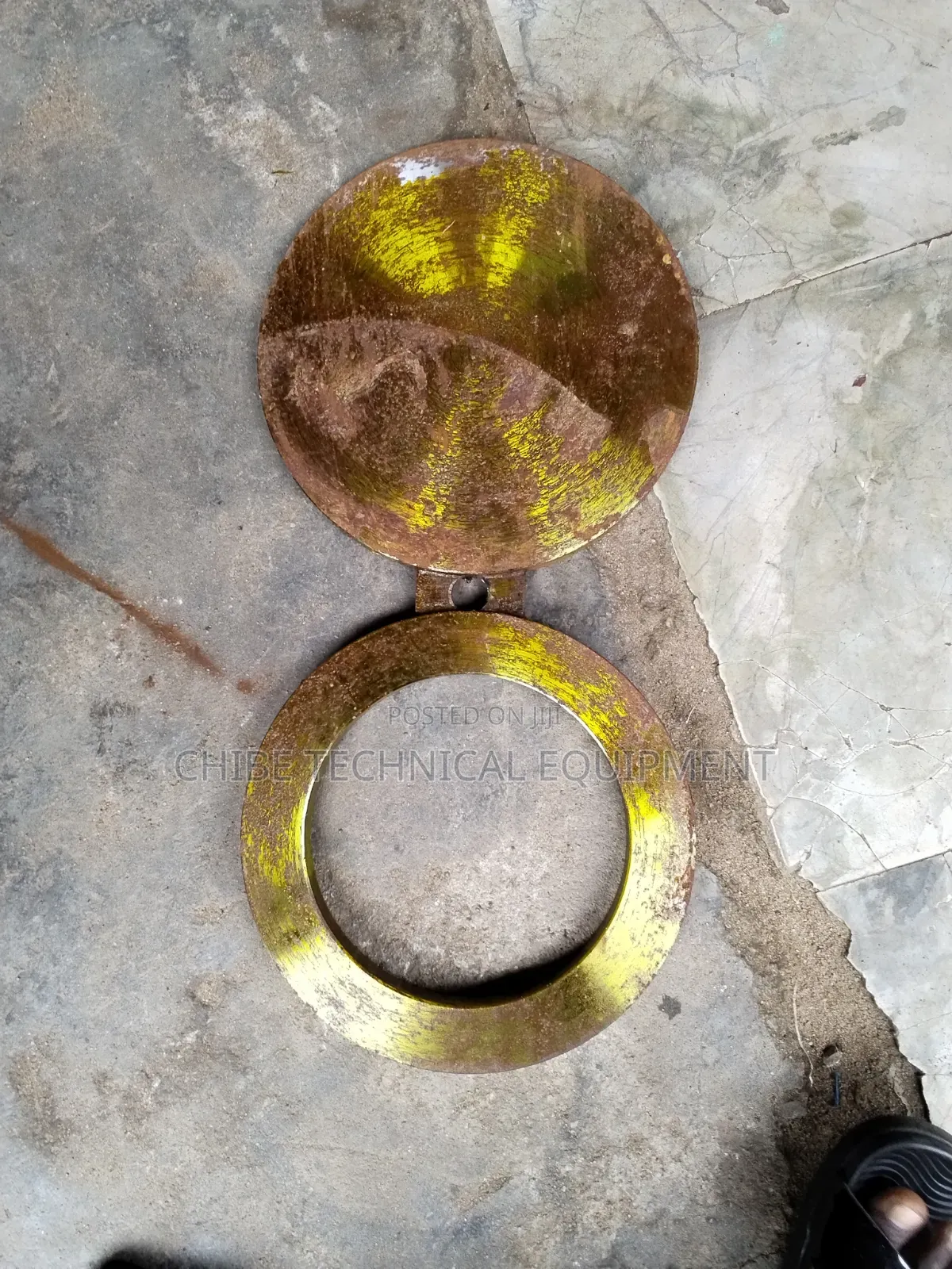 8"X300 Spectacle Blind Flange SCH 80