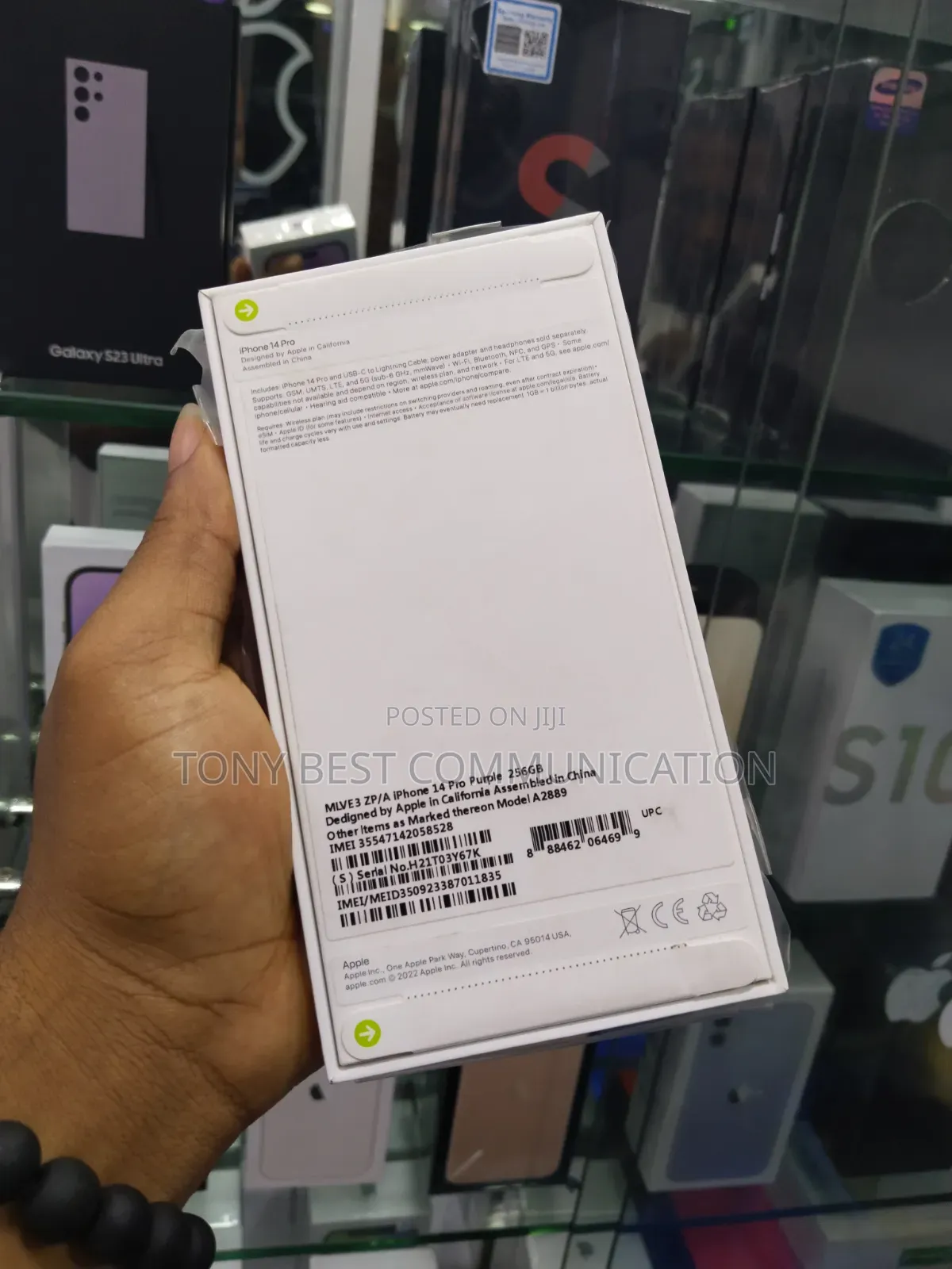 New Apple iPhone 14 Pro 256 GB Purple