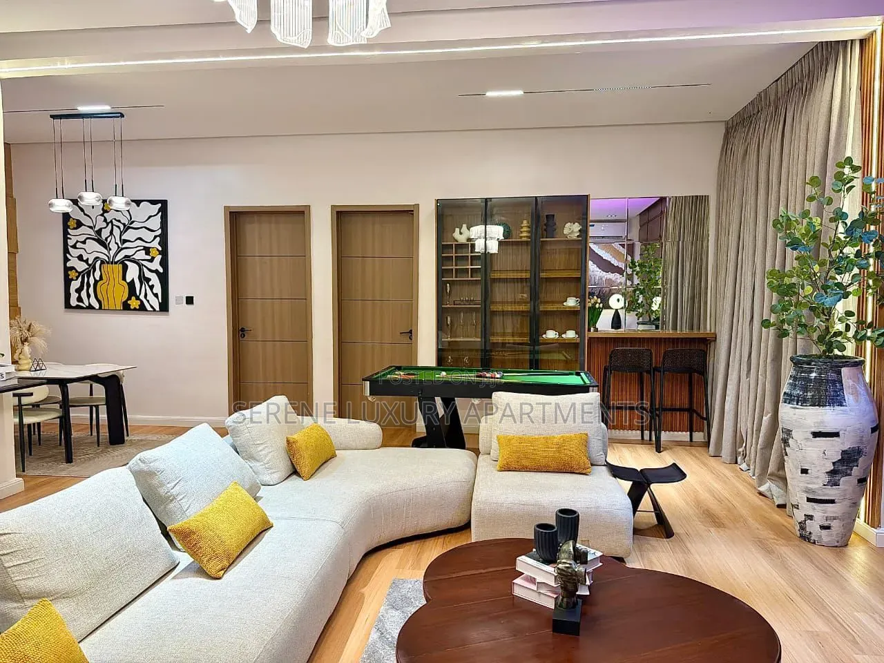 Luxury 2bedroom Apartment With Swimming Pool Snooker Ps5 Gym