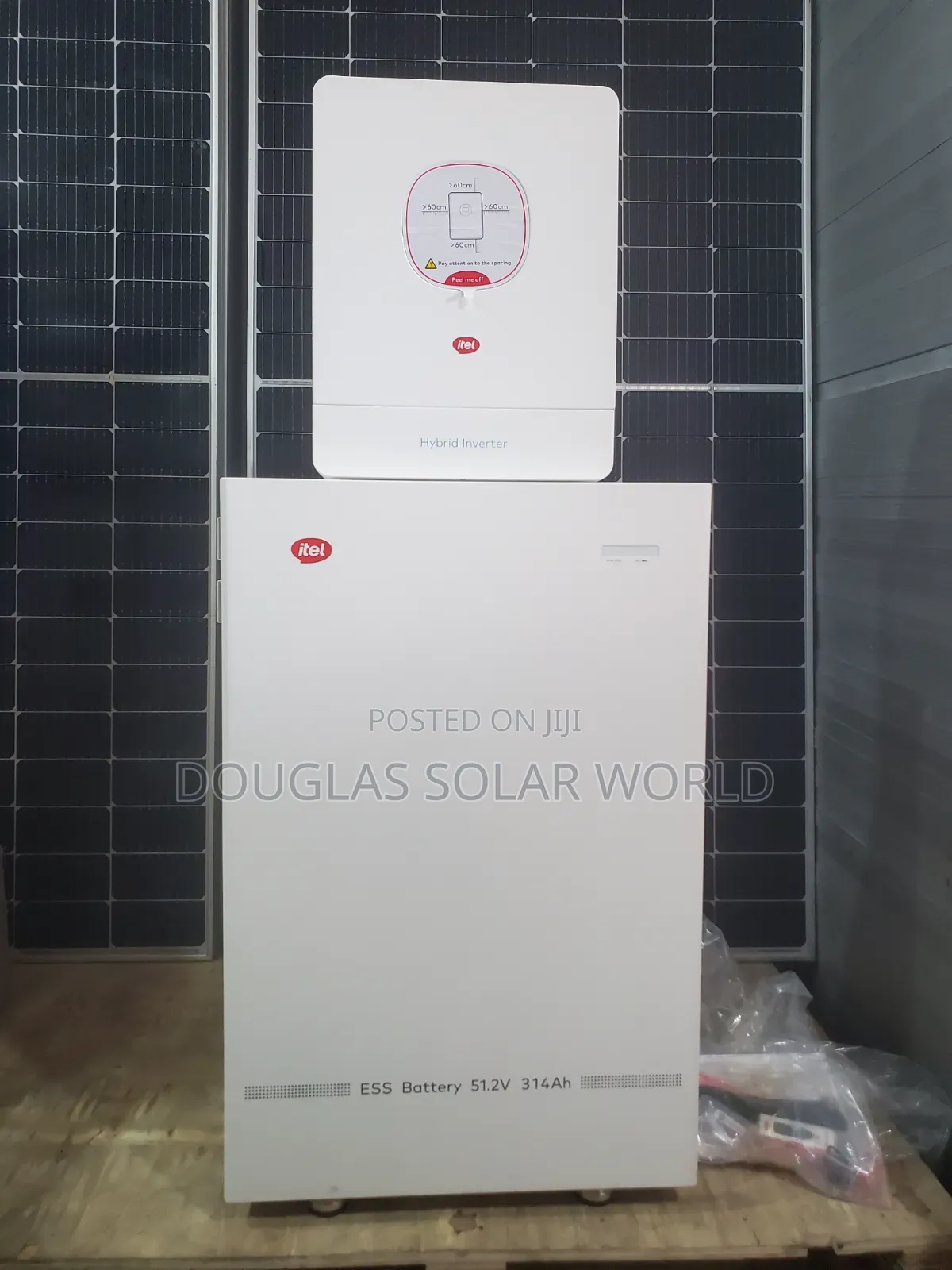 Itel Energy 6kw Inverter, 16kwh Battery All-in-One Solar Power System