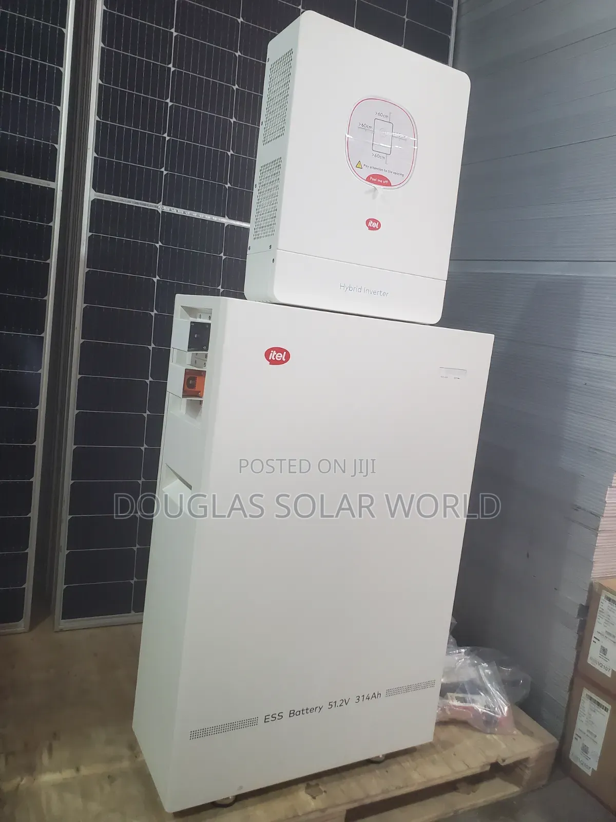 Itel Energy 6kw Inverter, 16kwh Battery All-in-One Solar Power System