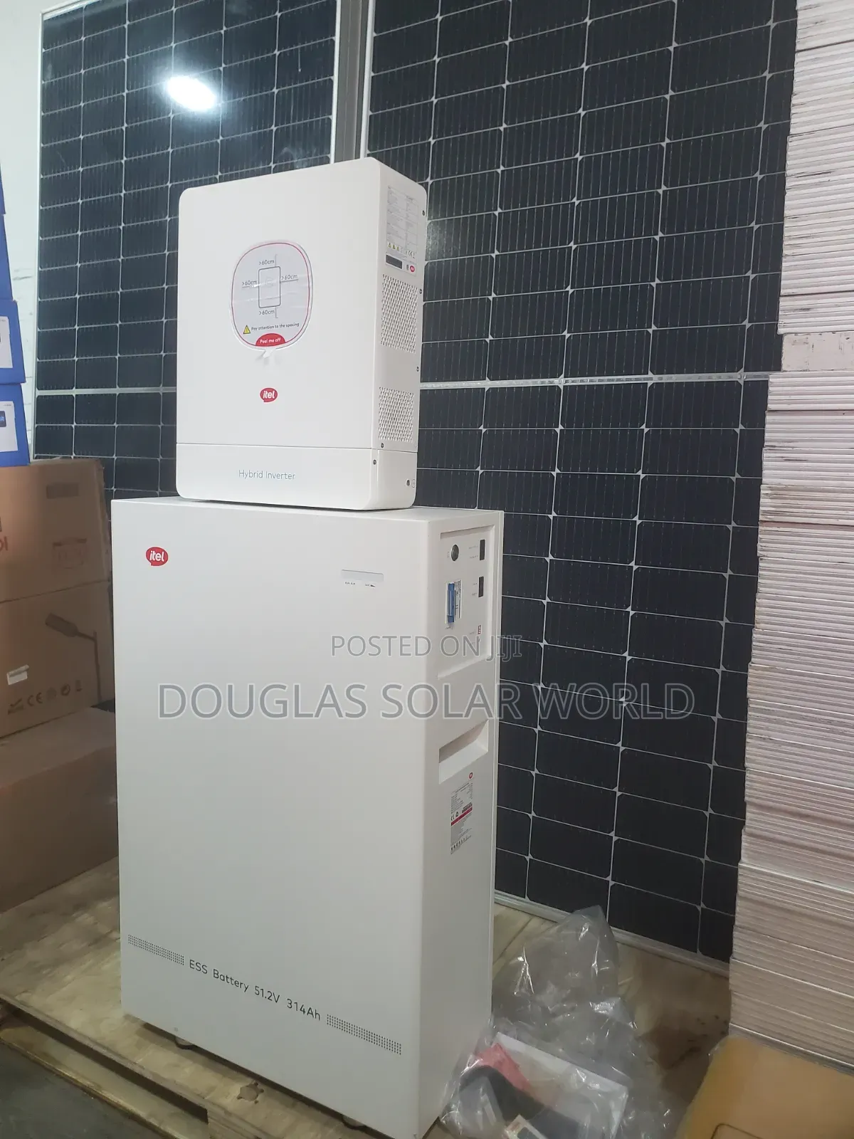Itel Energy 6kw Inverter, 16kwh Battery All-in-One Solar Power System