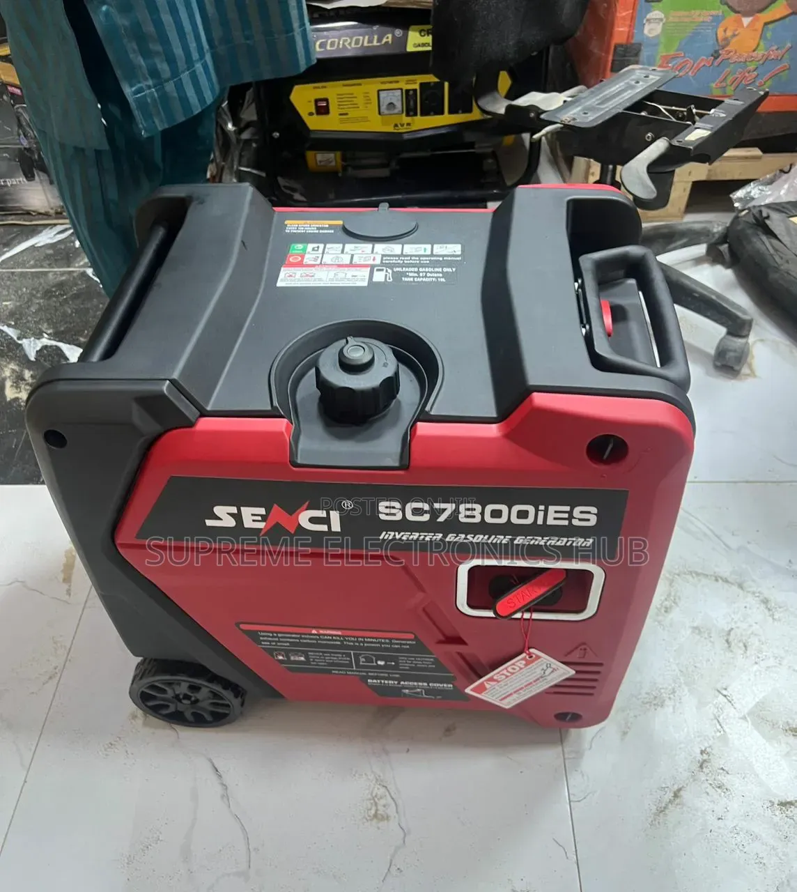 Senci Sc7800ies 5.6kva Inverter Generator {Super Silent Economical}