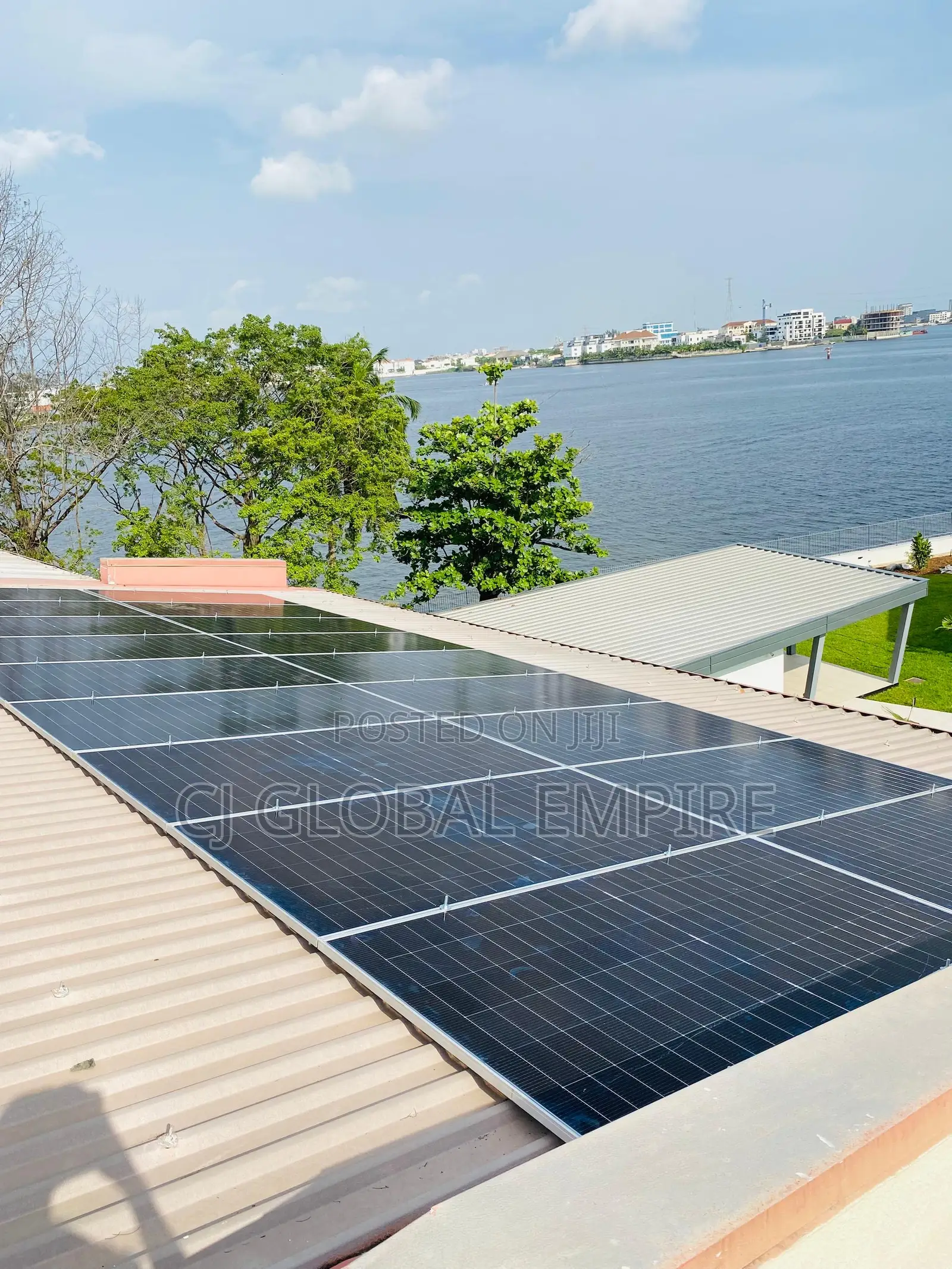 8kva by 15kwh Solar System Full Installation, 12 Units of 550w Panels
