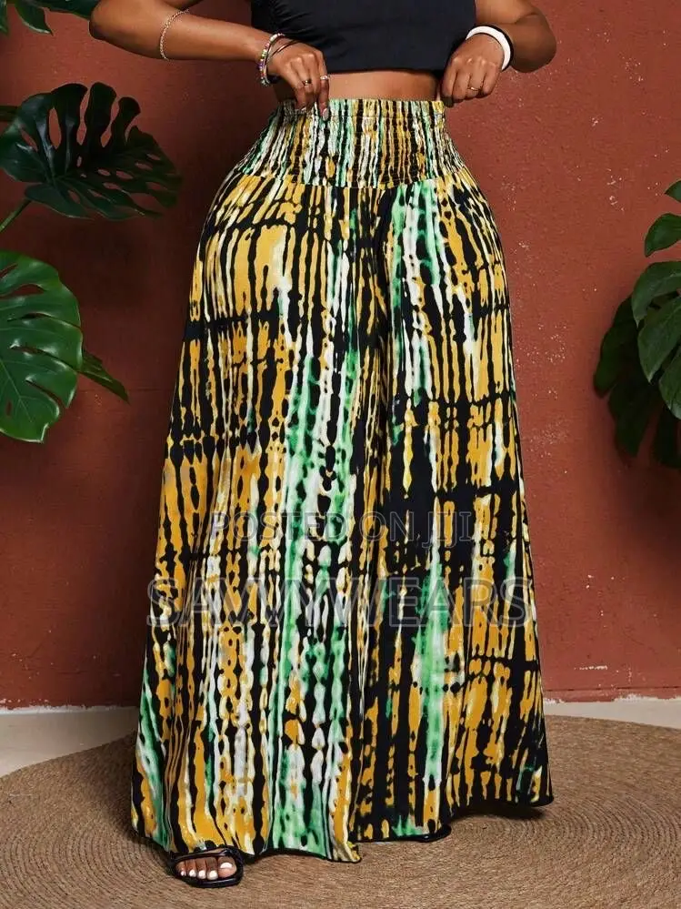 Big Palazzo With Smoked Waist 