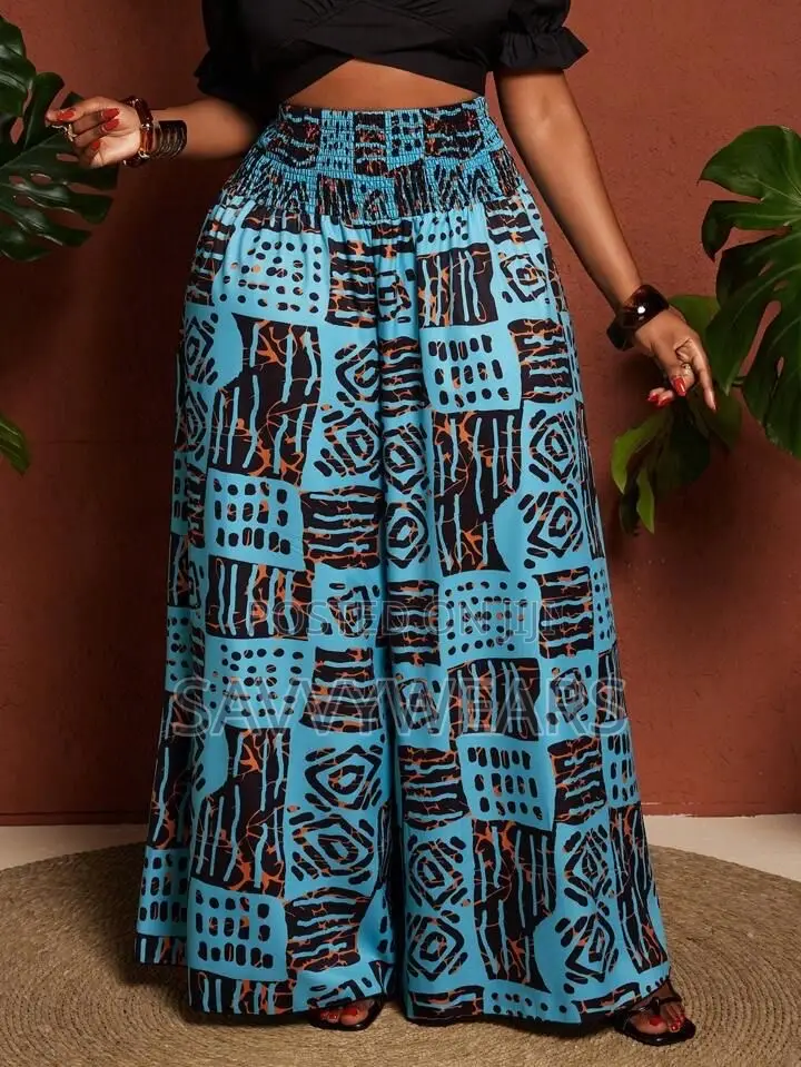 Big Palazzo With Smoked Waist 