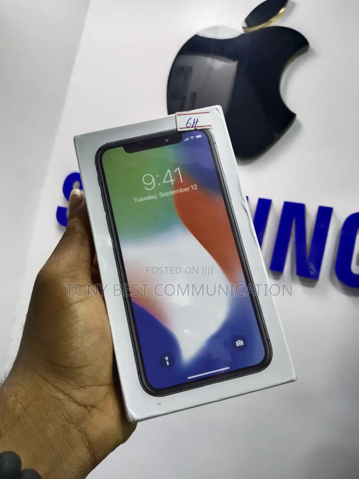 New Apple iPhone X 256 GB Silver