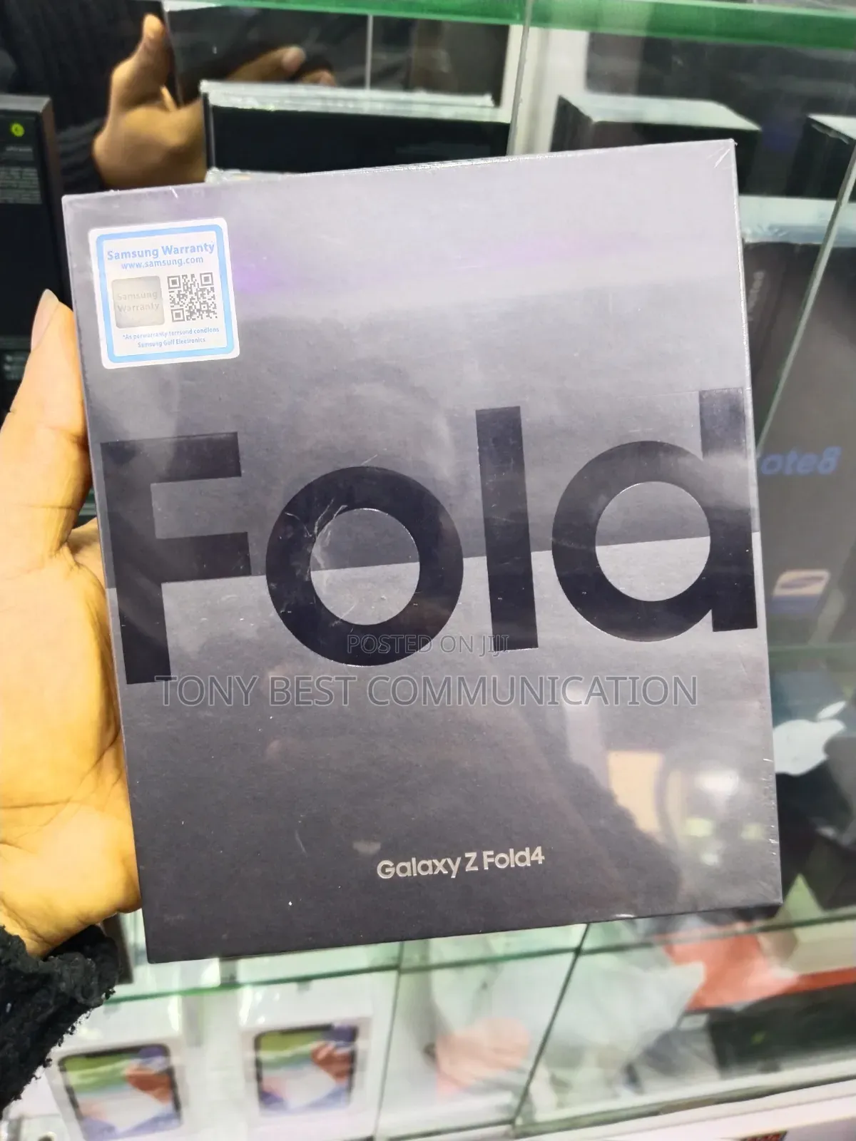 New Samsung Galaxy Z Fold4 256 GB Black