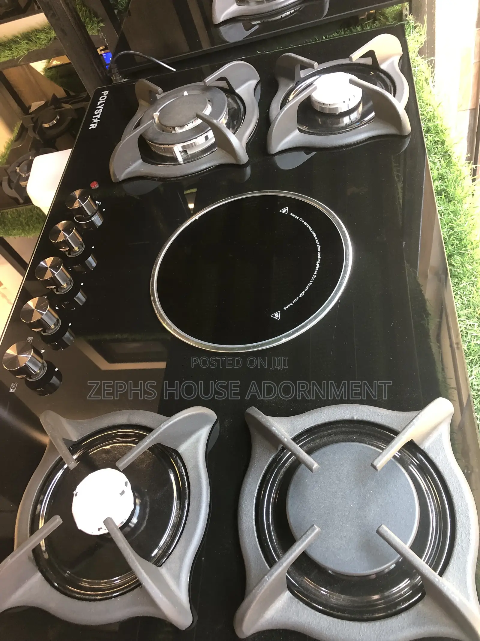 Gas and Electric Burner