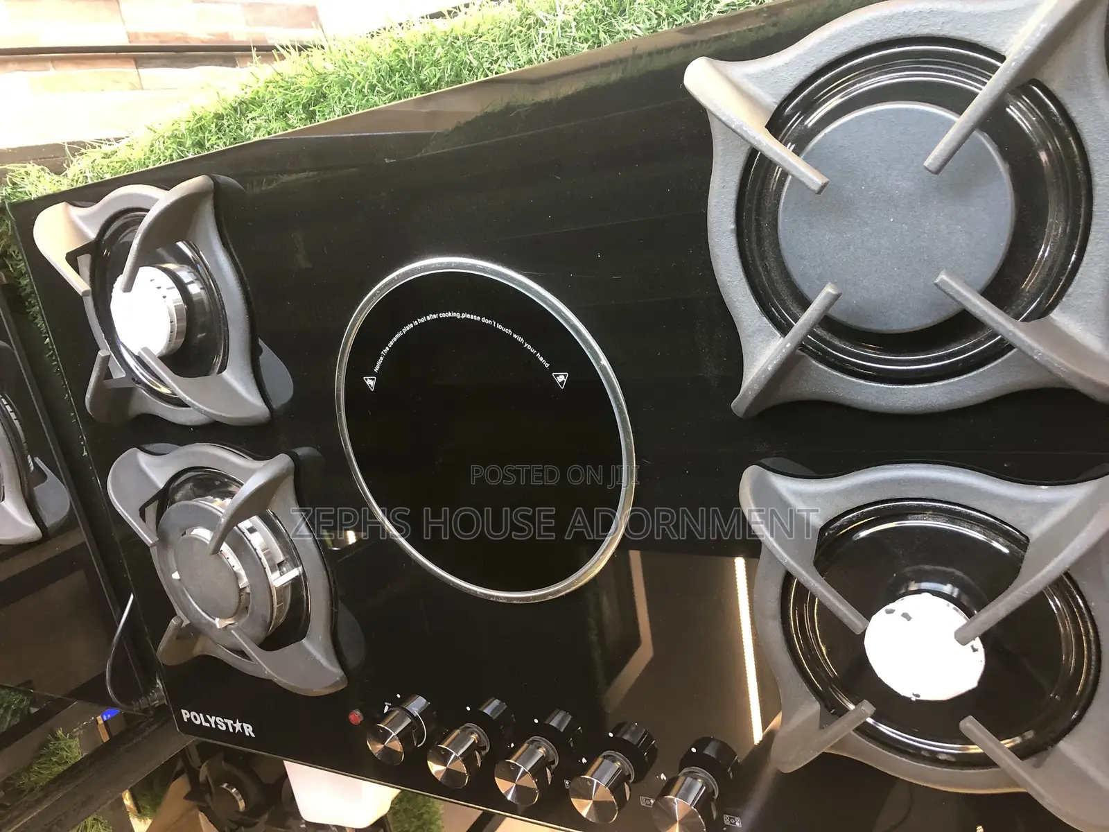 Gas and Electric Burner