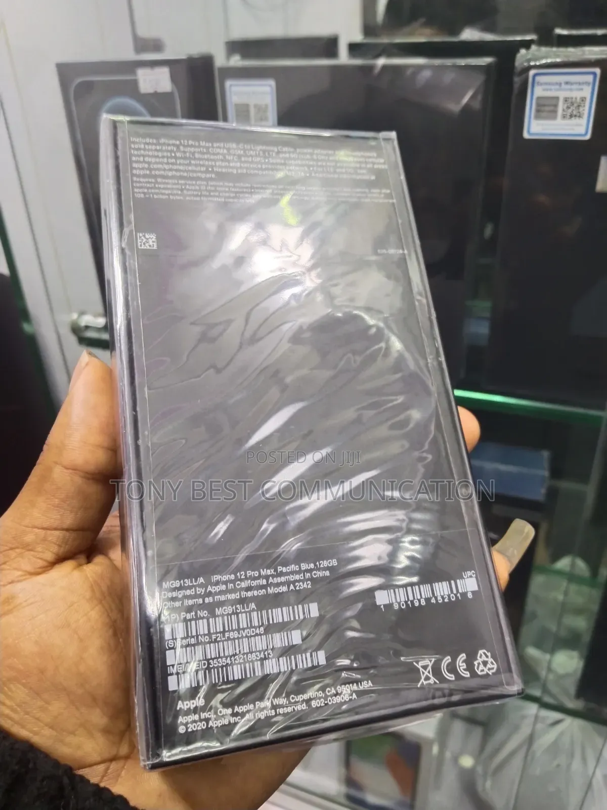 New Apple iPhone 12 Pro Max 128 GB Blue