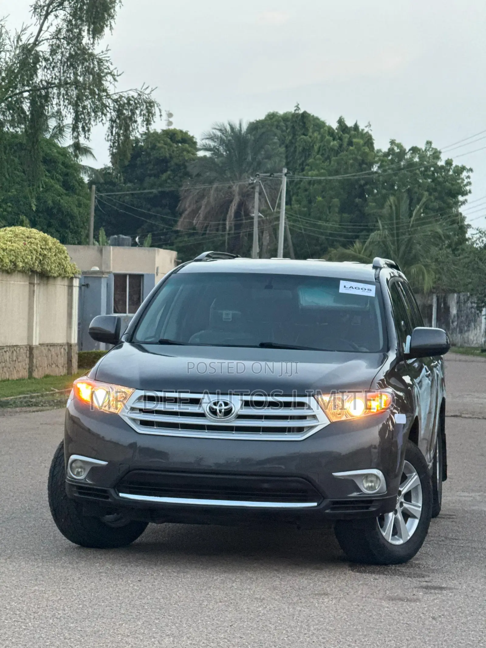 Toyota Highlander 2012 Gray