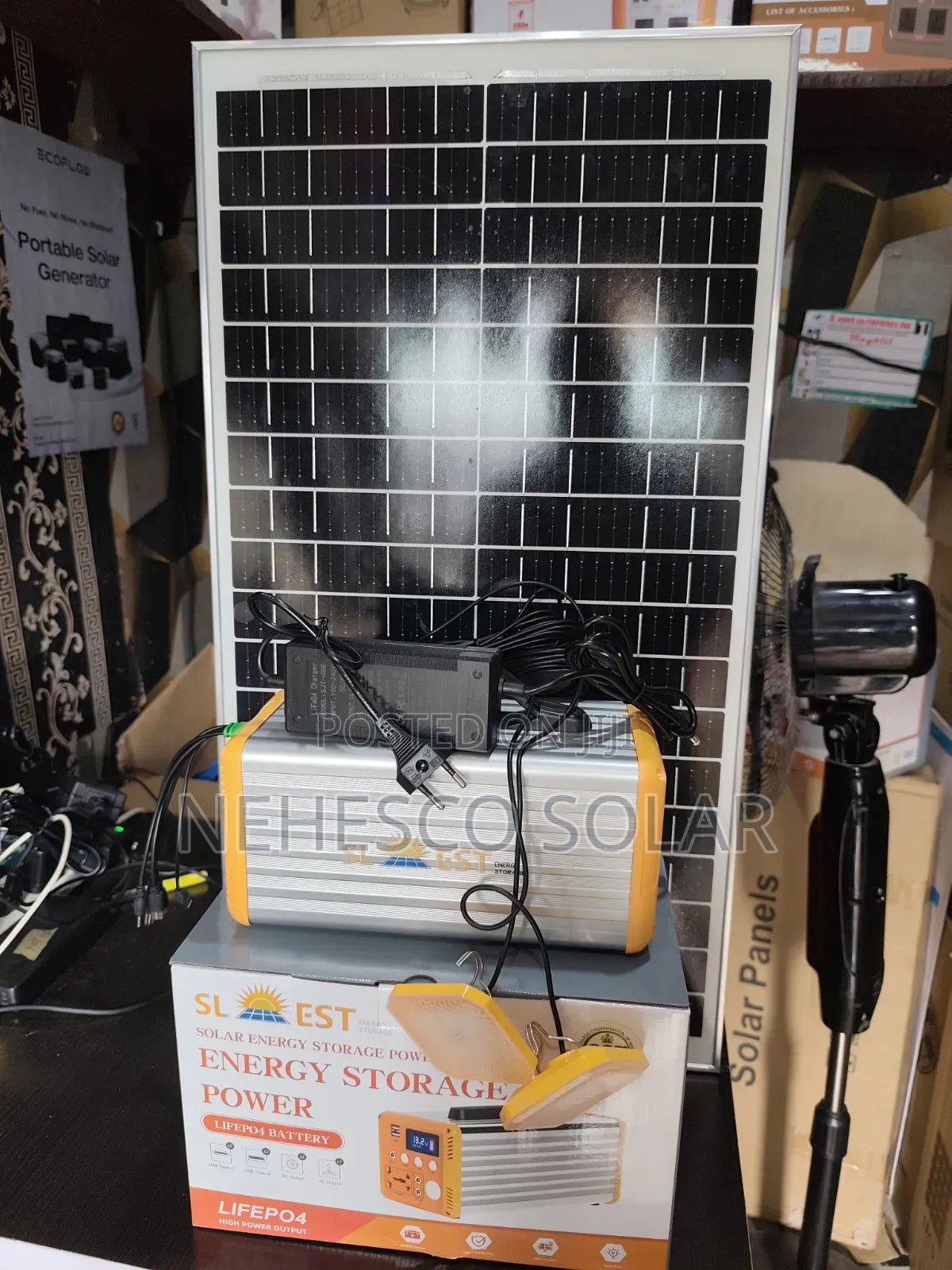 Complete Solar Power Station for Homes Offices.