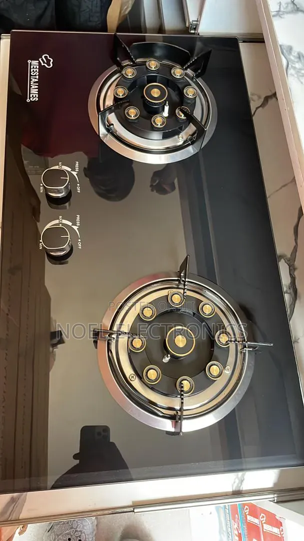 Meestajames 2bn Tempered Glass in-Built Cooker