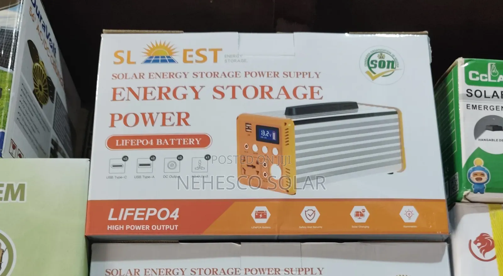 300w Solar Energy Storage System With Long Battery Life