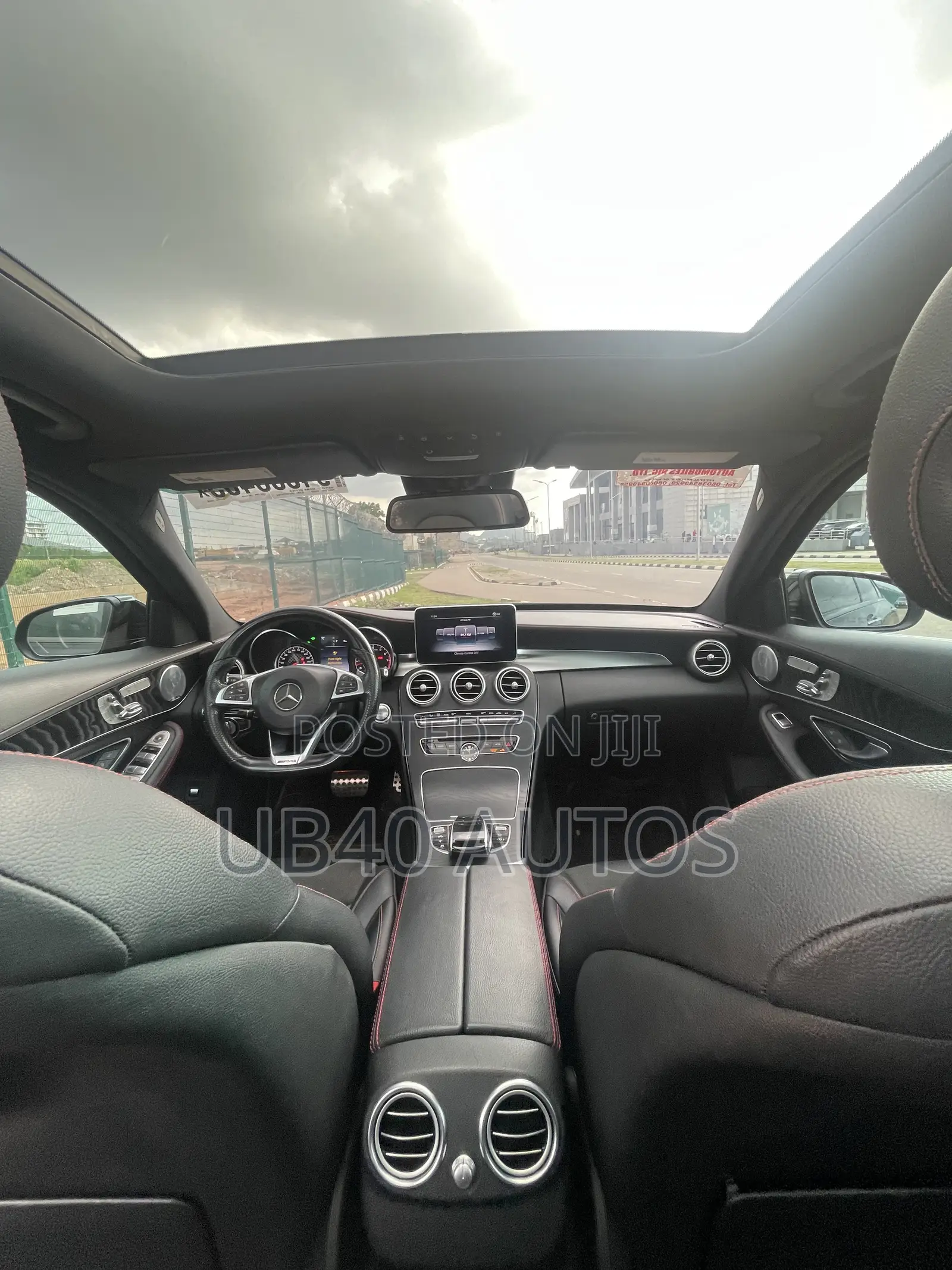 Mercedes-Benz C43 4Matic Sedan AWD (3.0L V6 9AM) 2017 Black