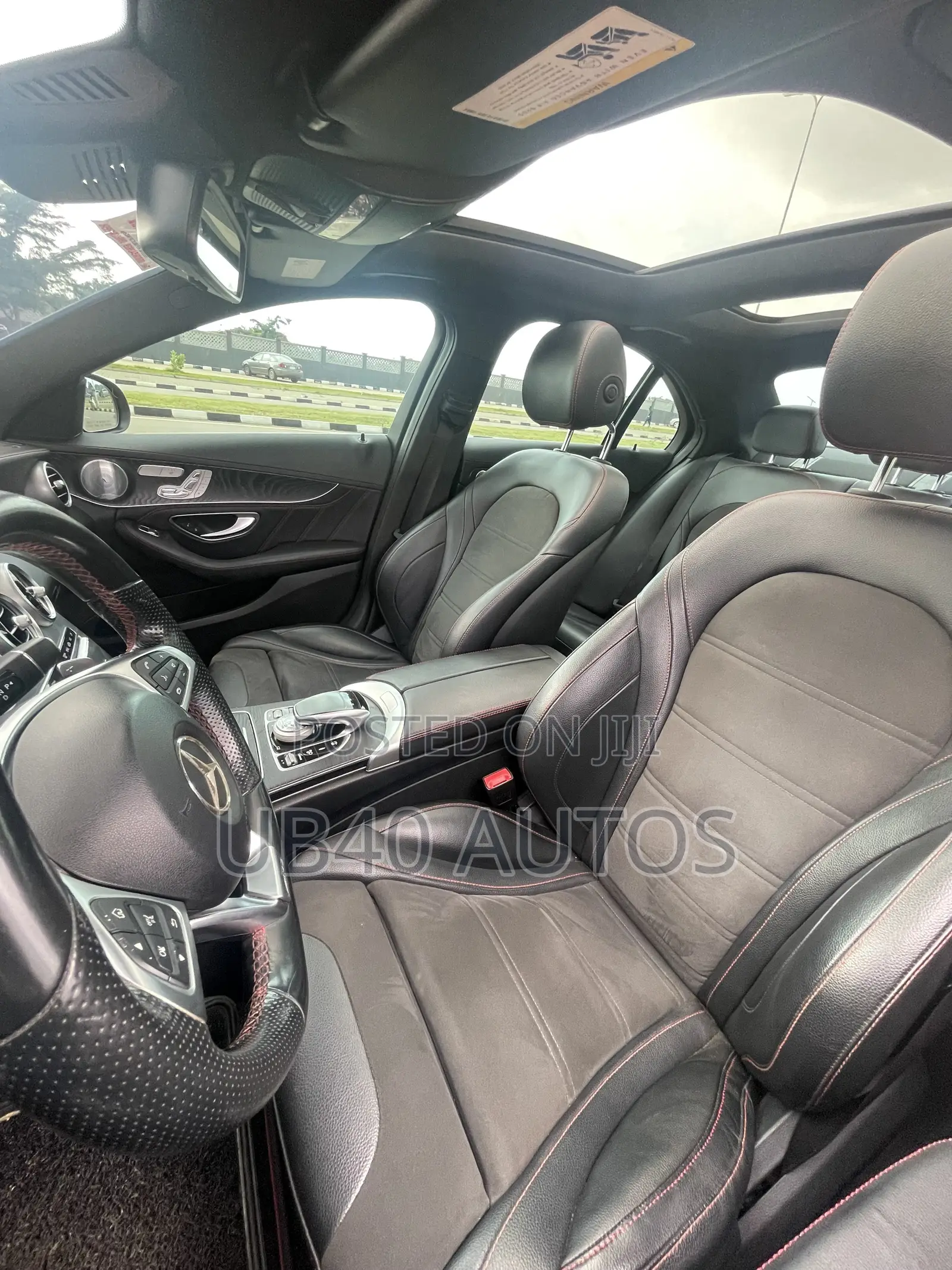Mercedes-Benz C43 4Matic Sedan AWD (3.0L V6 9AM) 2017 Black