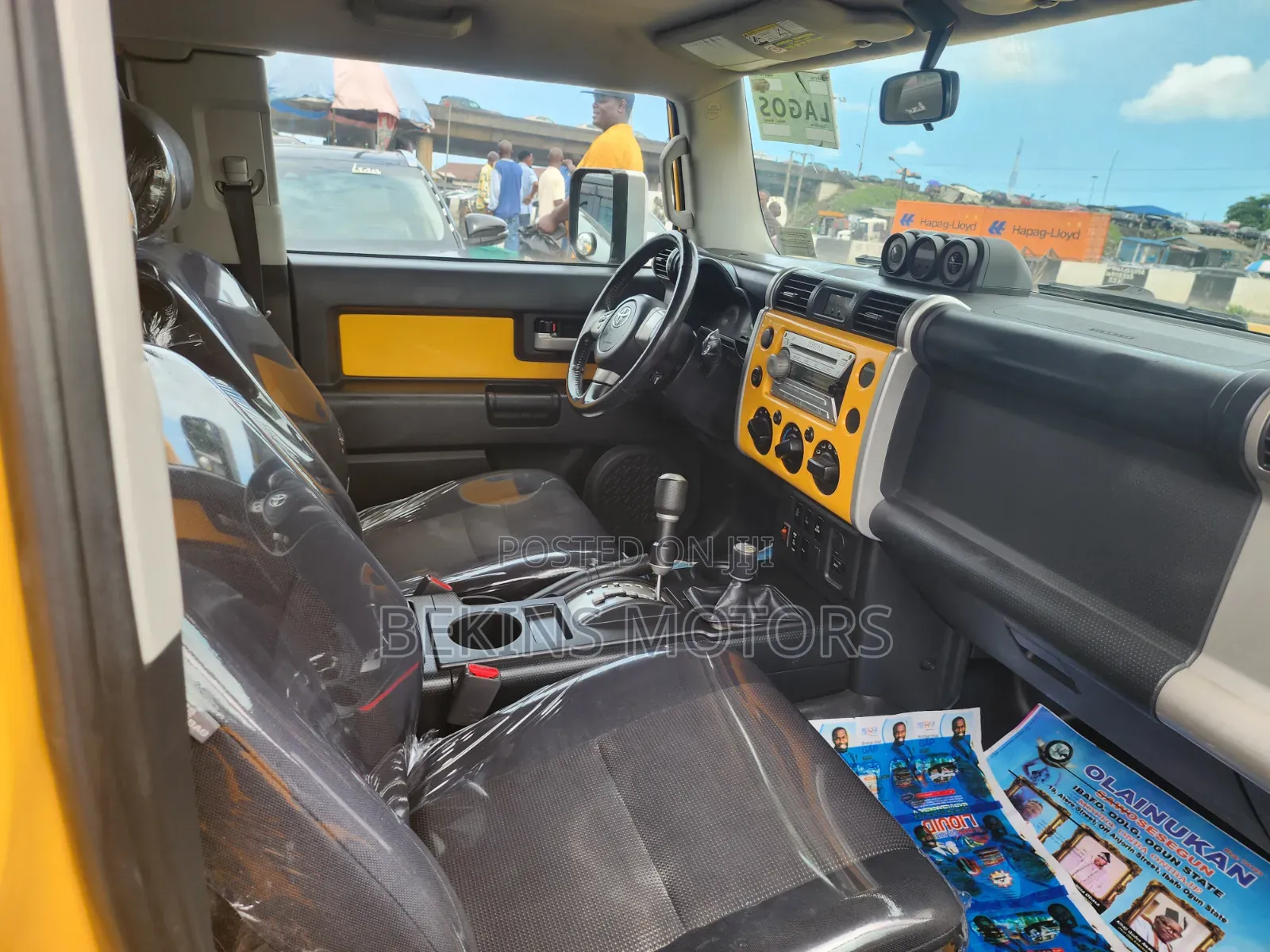 Toyota FJ Cruiser 2005 Yellow