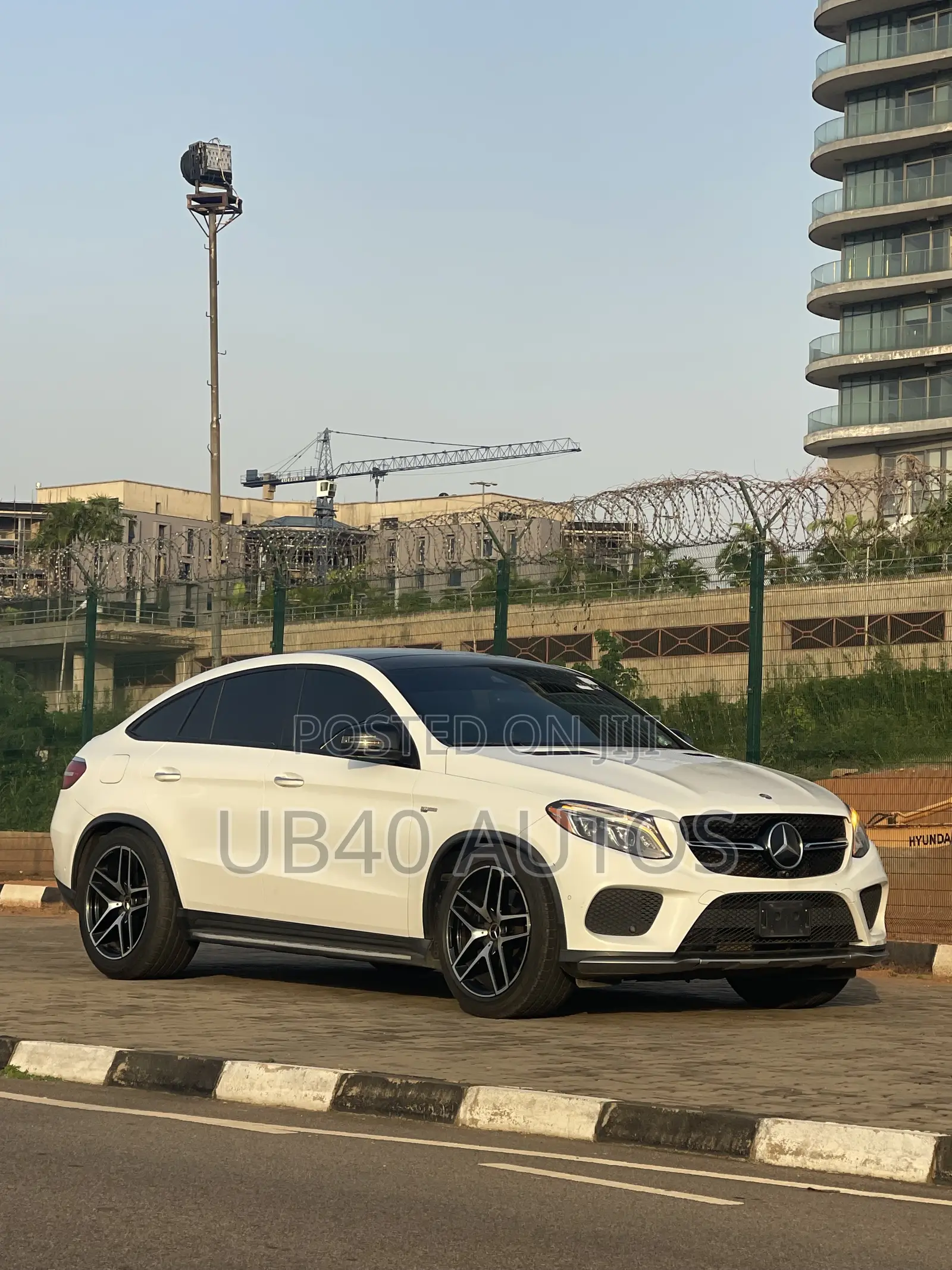 Mercedes-Benz GLE-Class AMG GLE 43 4MATIC 2017 White
