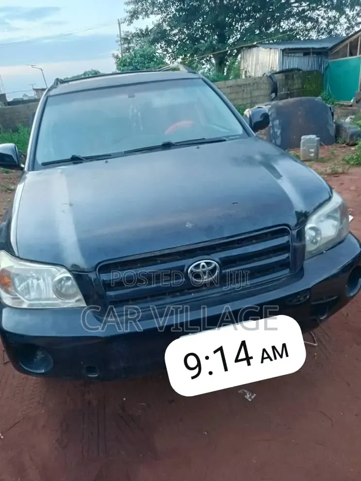 Toyota Highlander 2004 Blue