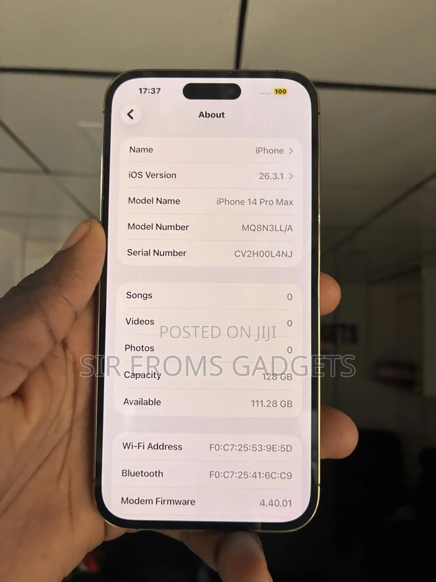 Apple iPhone 14 Pro Max 128 GB Gold