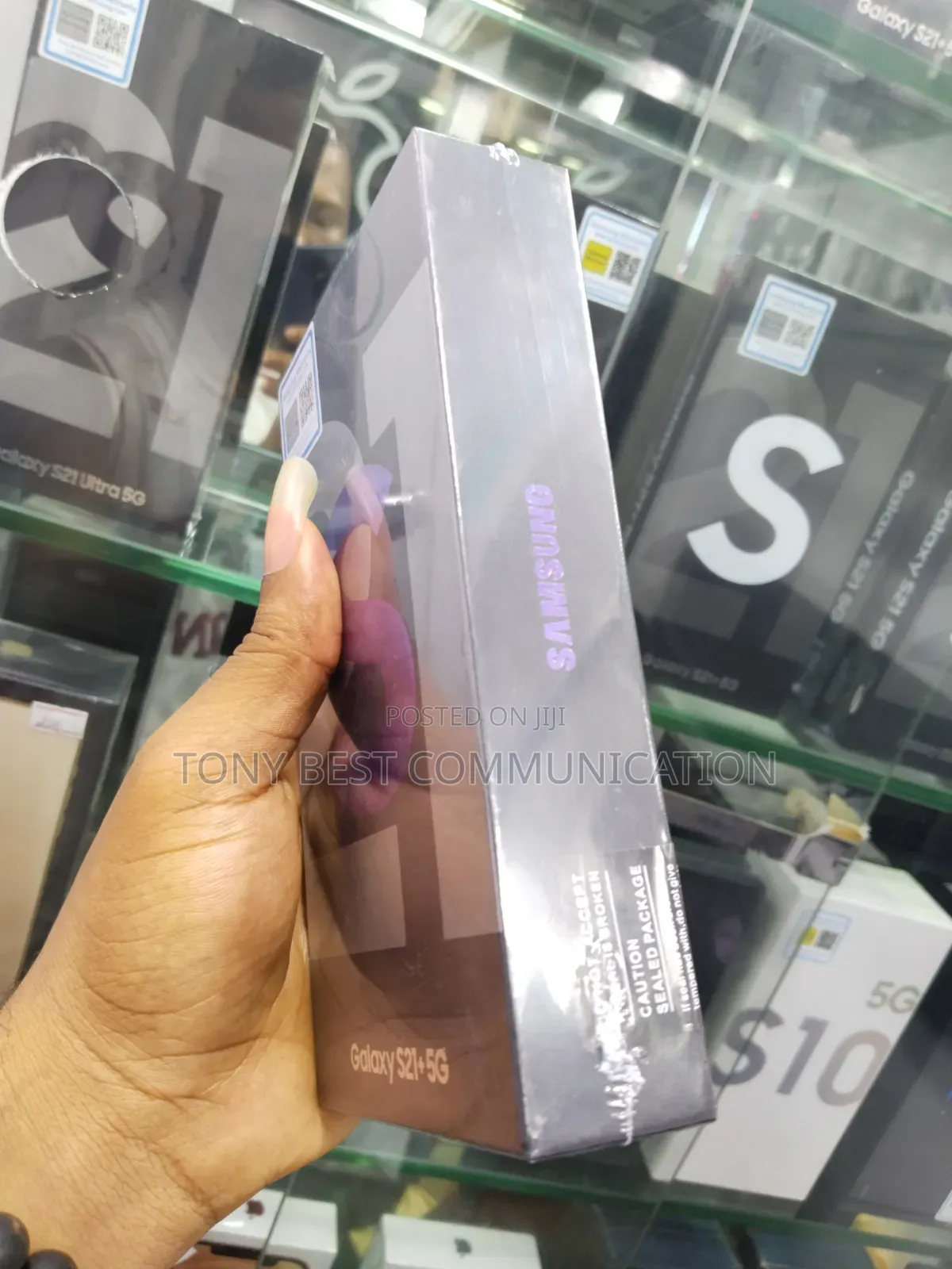 New Samsung Galaxy S21+ 5G 256 GB Purple
