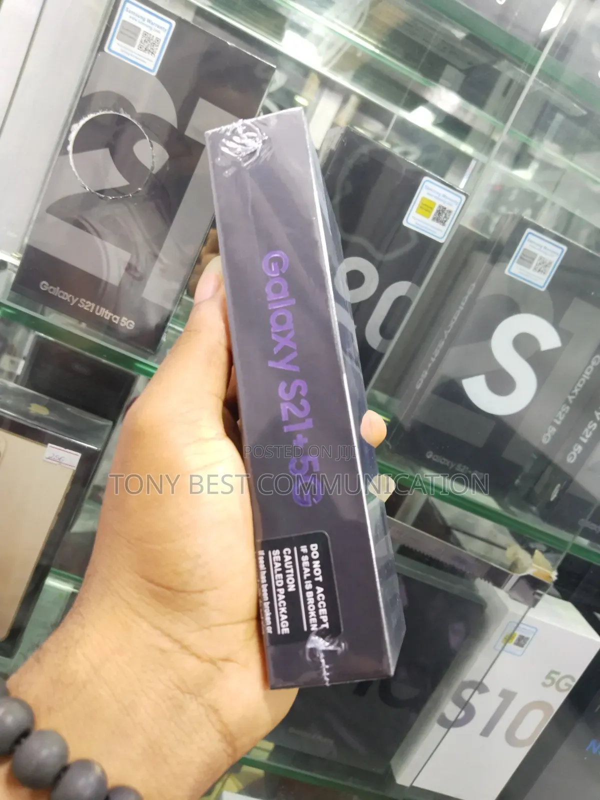 New Samsung Galaxy S21+ 5G 256 GB Purple
