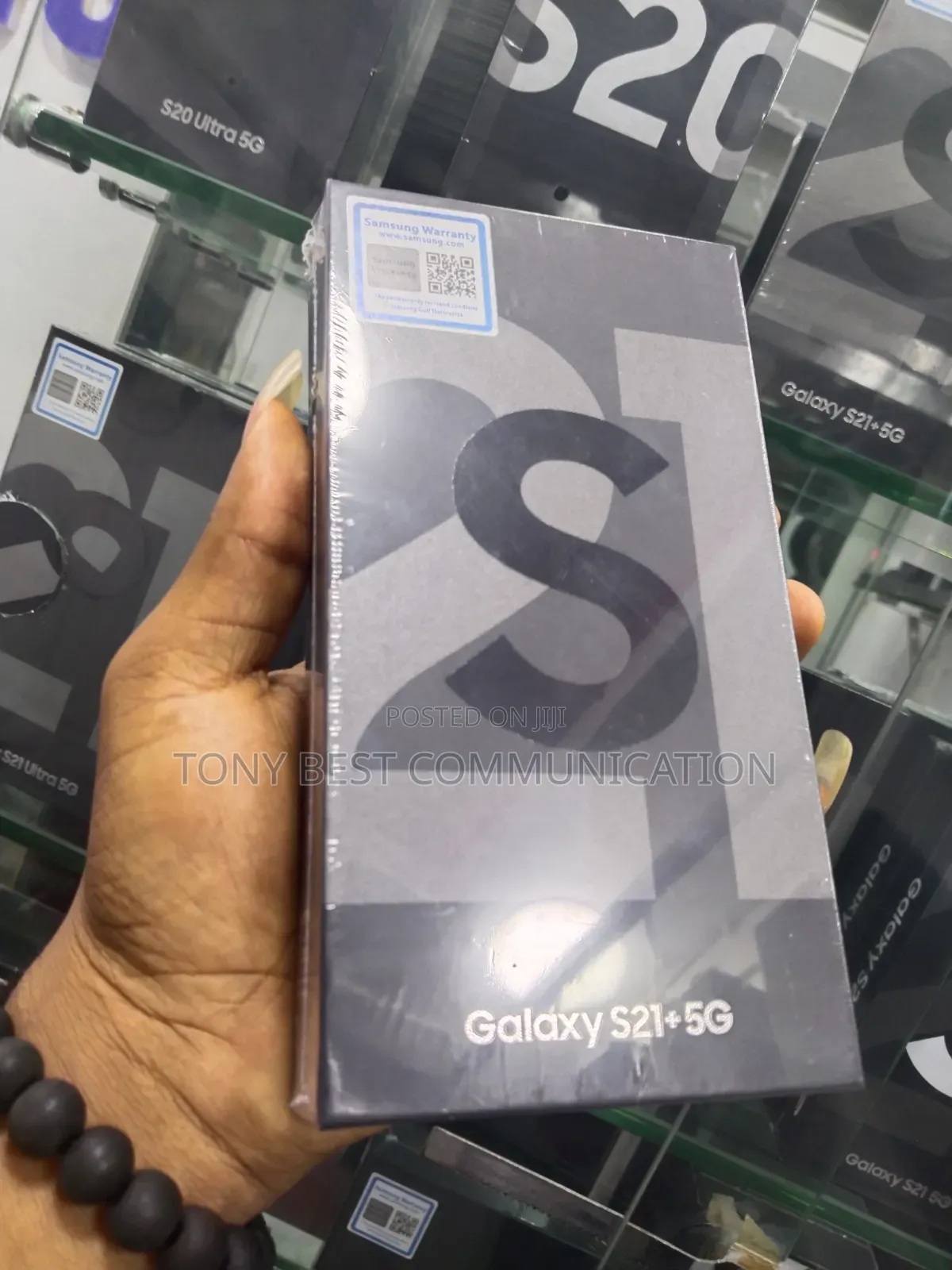 New Samsung Galaxy S21+ 5G 128 GB Black
