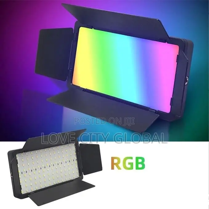 Pro Led 300 RGB Video Light Kit for Camera Phone Rechargeable Light