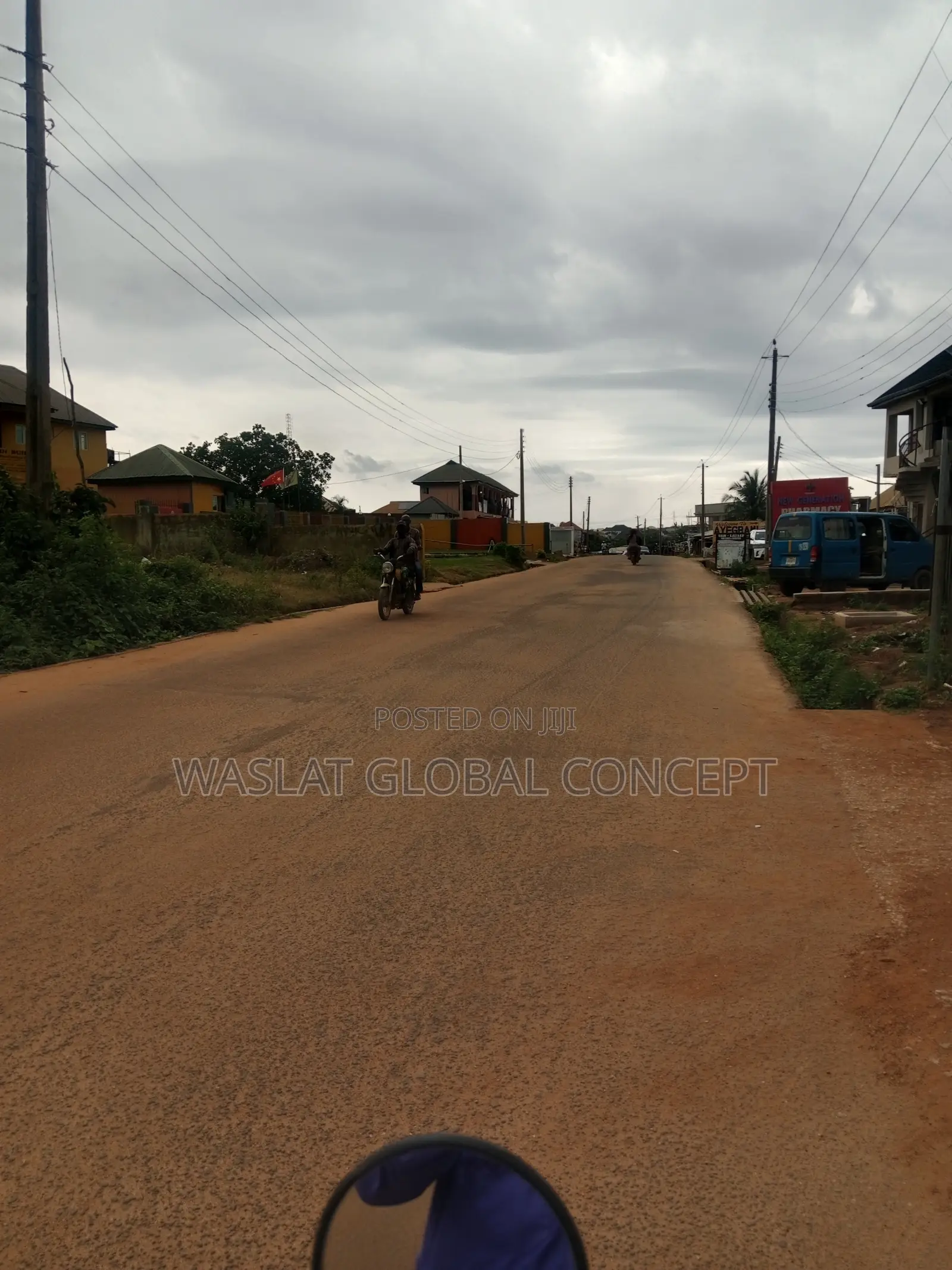 2 Plots of Land Facing Main Road at Ayekale Area Osogbo