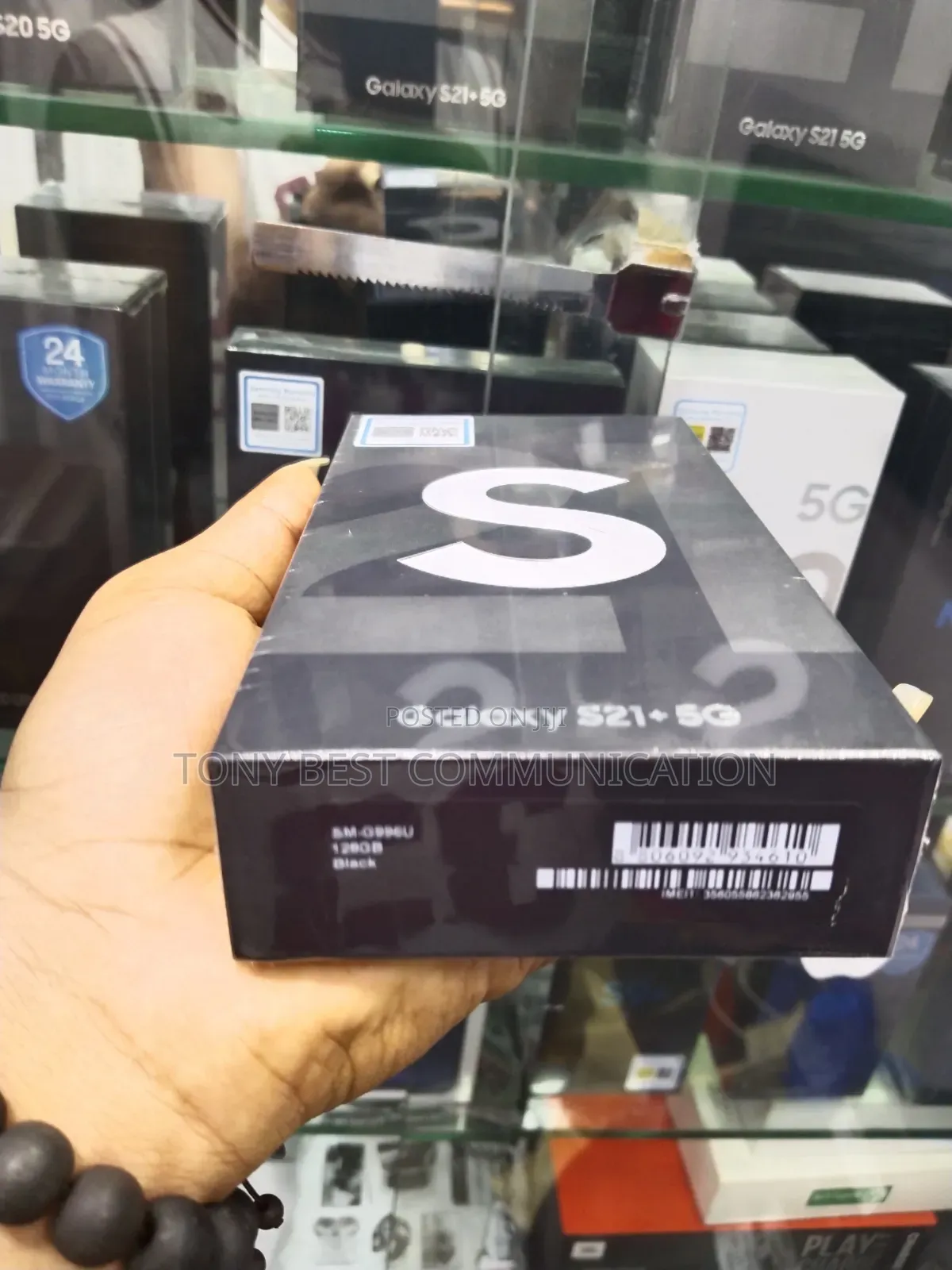 New Samsung Galaxy S21+ 5G 256 GB White
