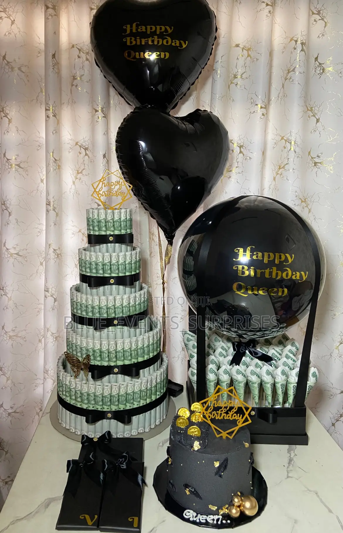Money Cake ,Money Tower ,Birthday Package for Him /Her