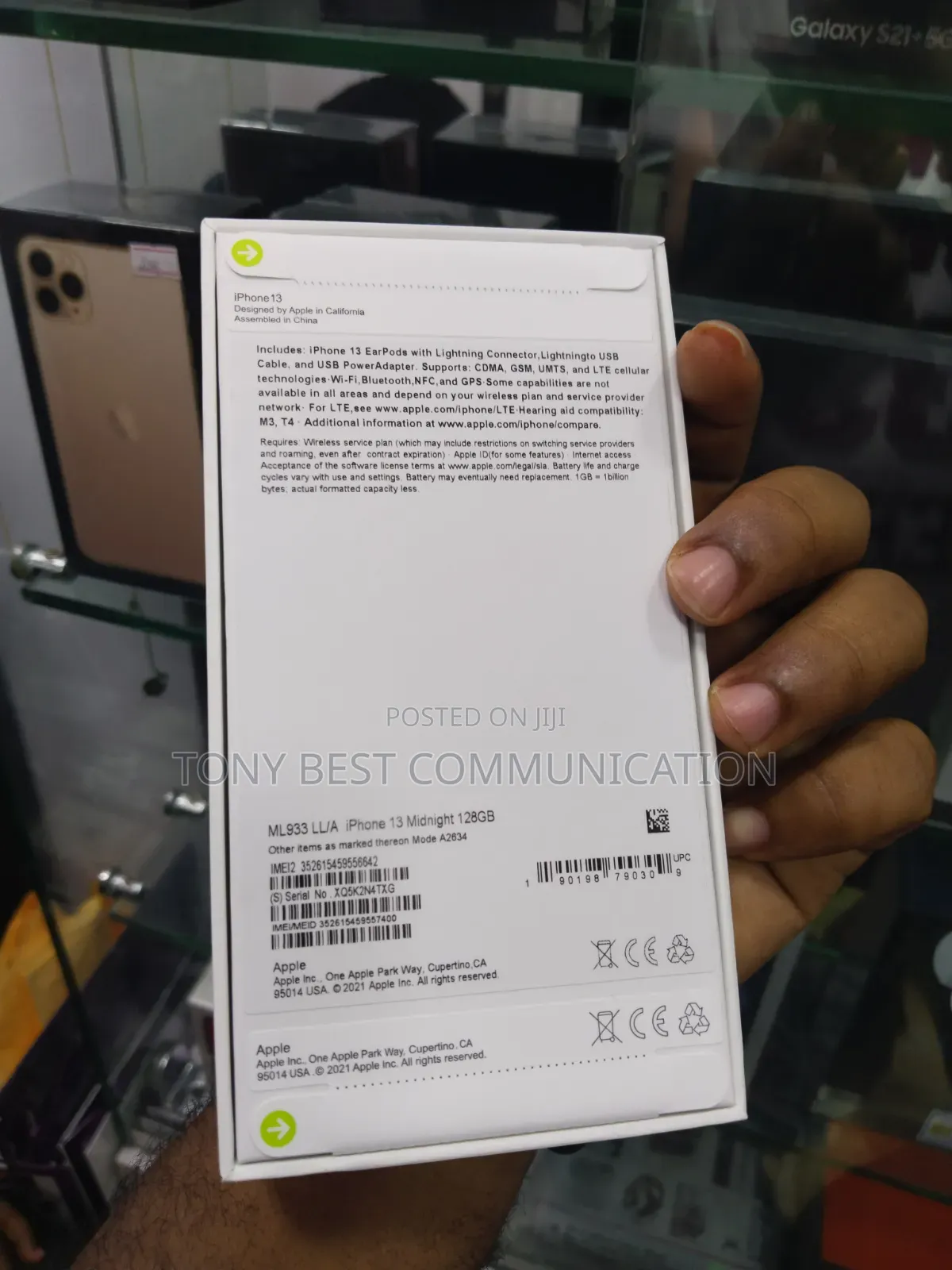 New Apple iPhone 13 128 GB White