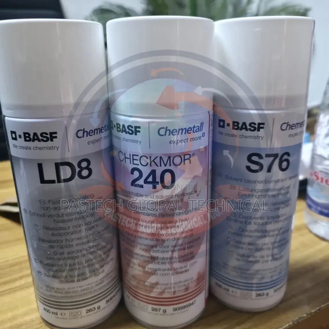 NDT Chemetall Checkmor 240, S76, Ld8