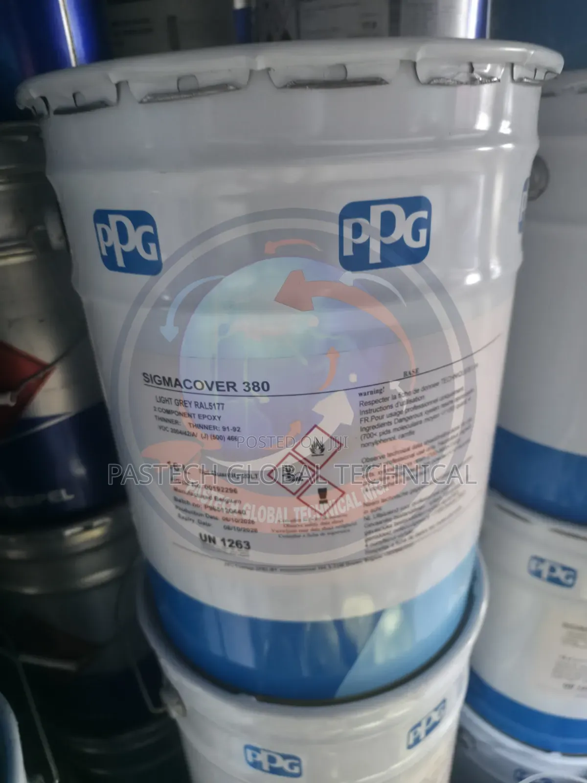 PPG Sigmacover 380, Light Grey (Ral5177)