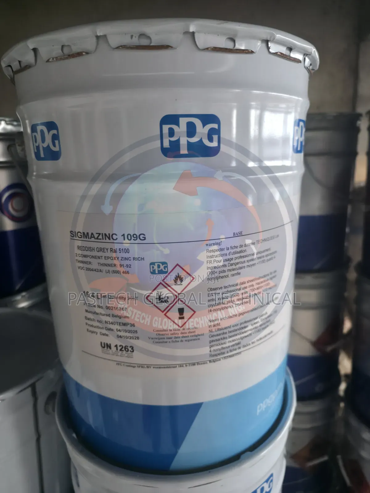 PPG Sigmacover 380 (Light Grey Ral 5177)