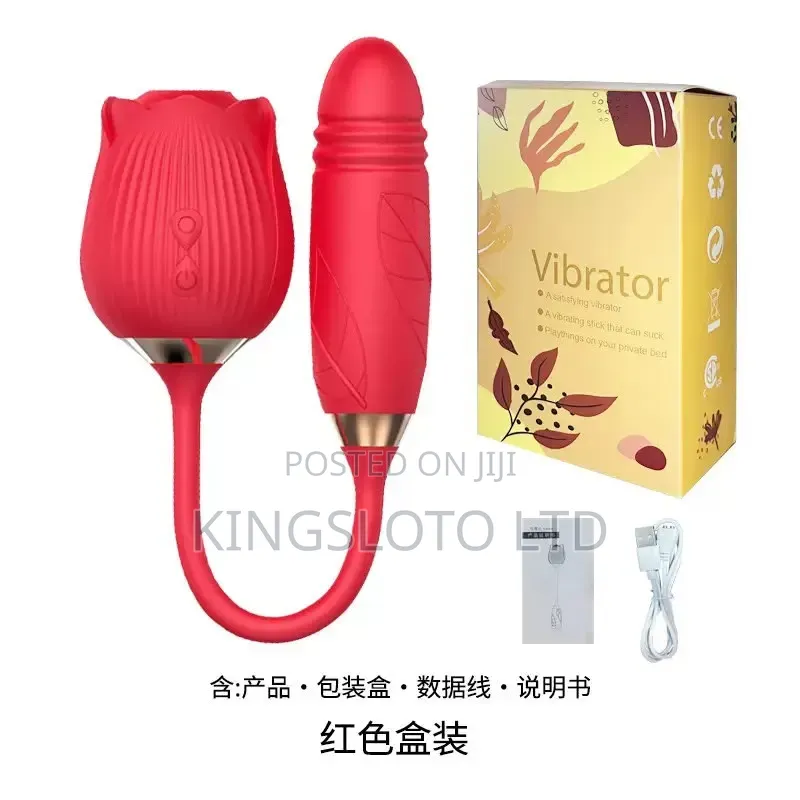 Rose Blossom Dual-Action Massager