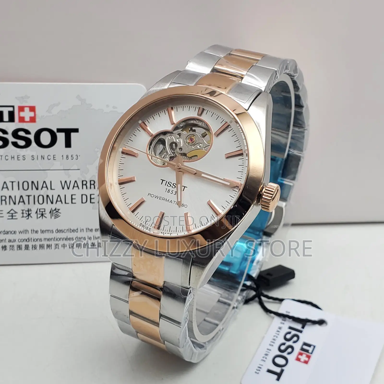 Tissot Quality Luxury Men Automatic Engine Wristwatch