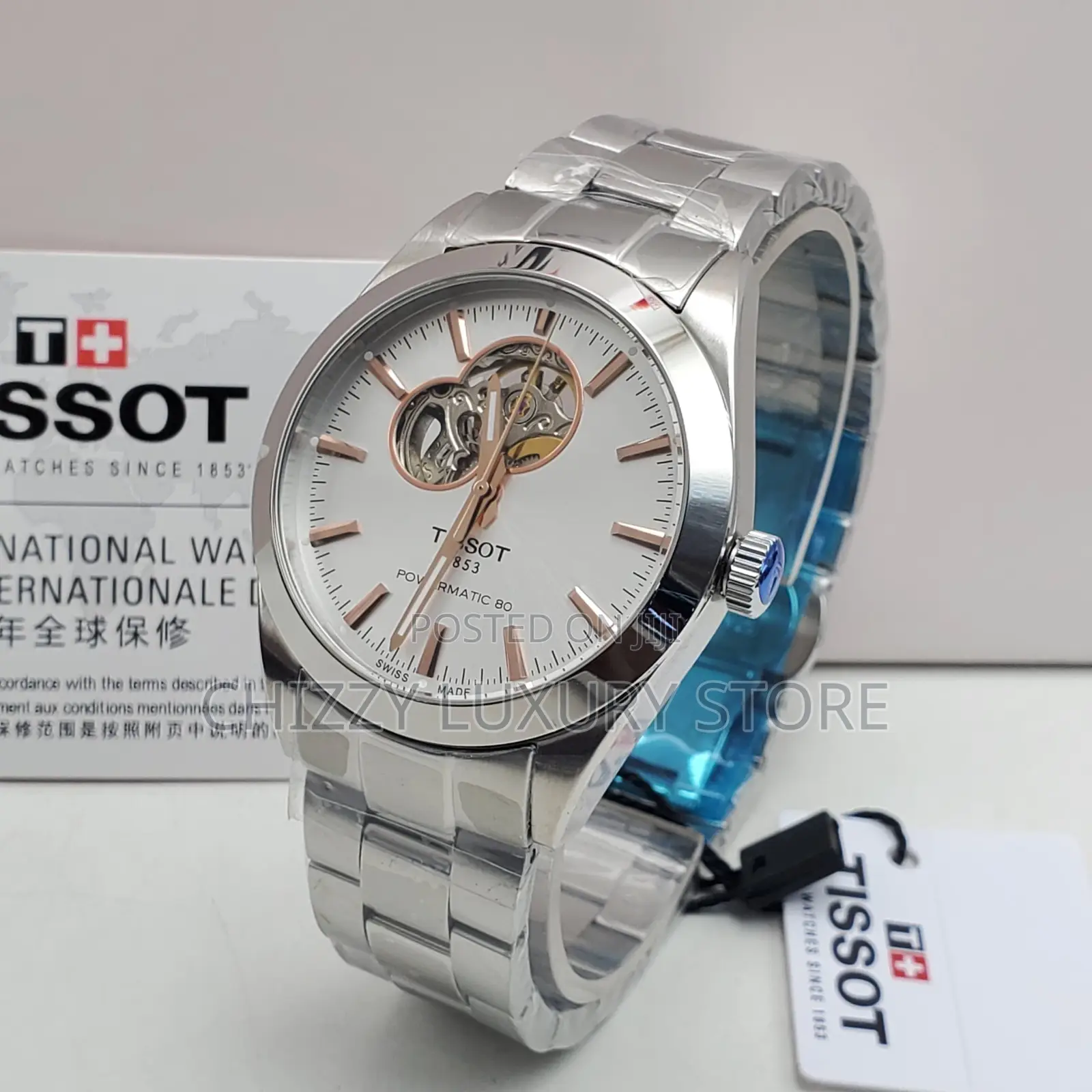 Tissot Quality Luxury Men Automatic Engine Wristwatch