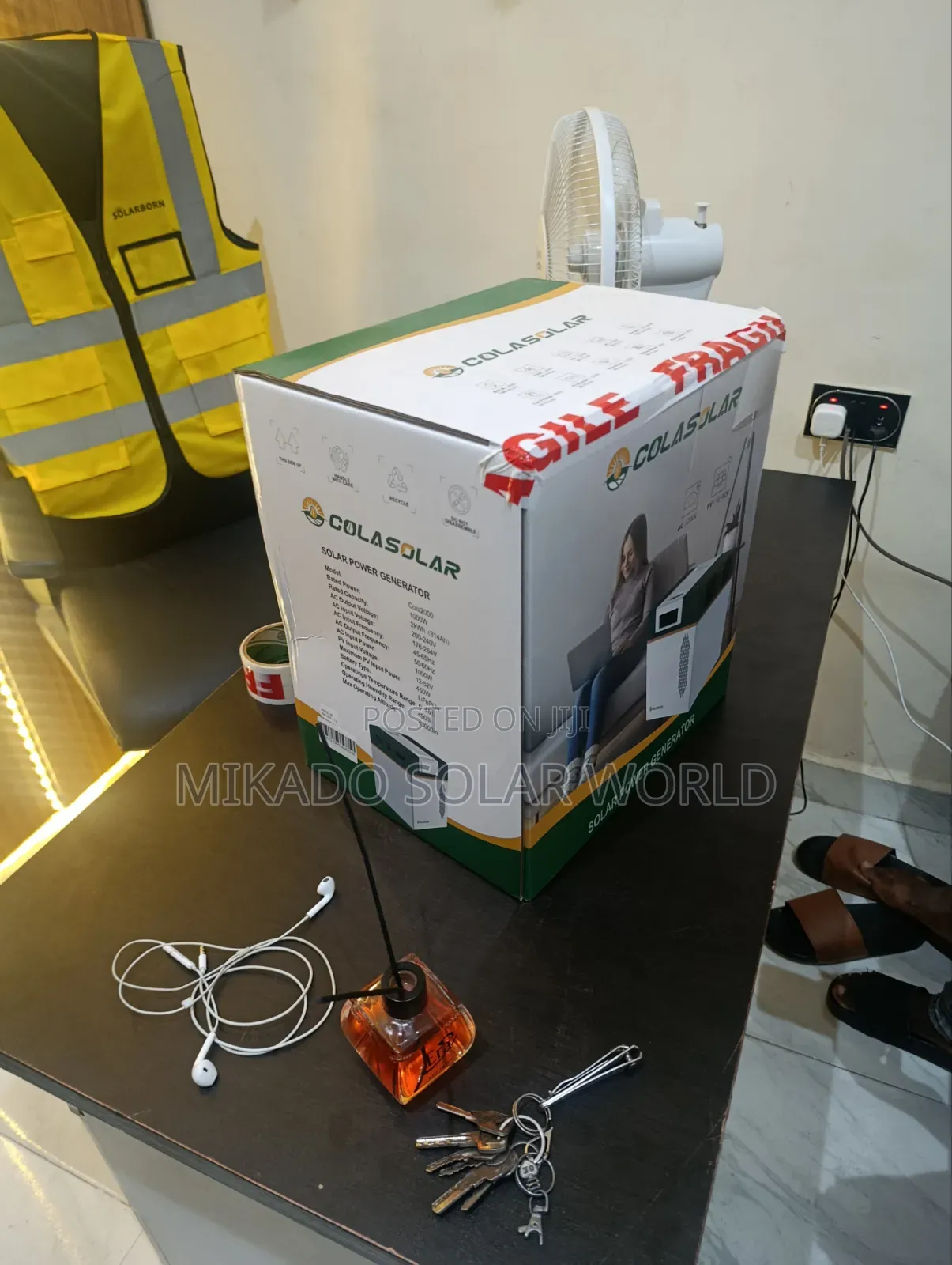 Cola 2000 Solar Generator – 2kwh Battery | 1000w Pure Sine Wave Output