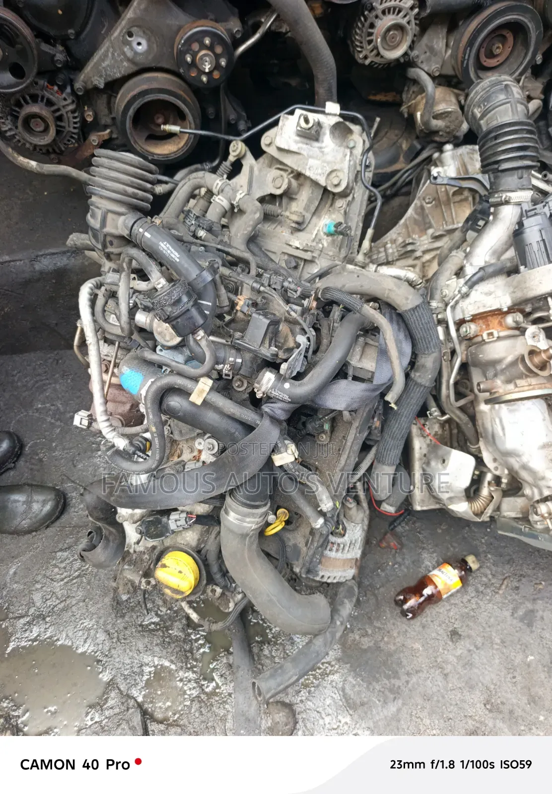 Engine and Manual Transmission Nissan Qashqai Turbo Charger Model