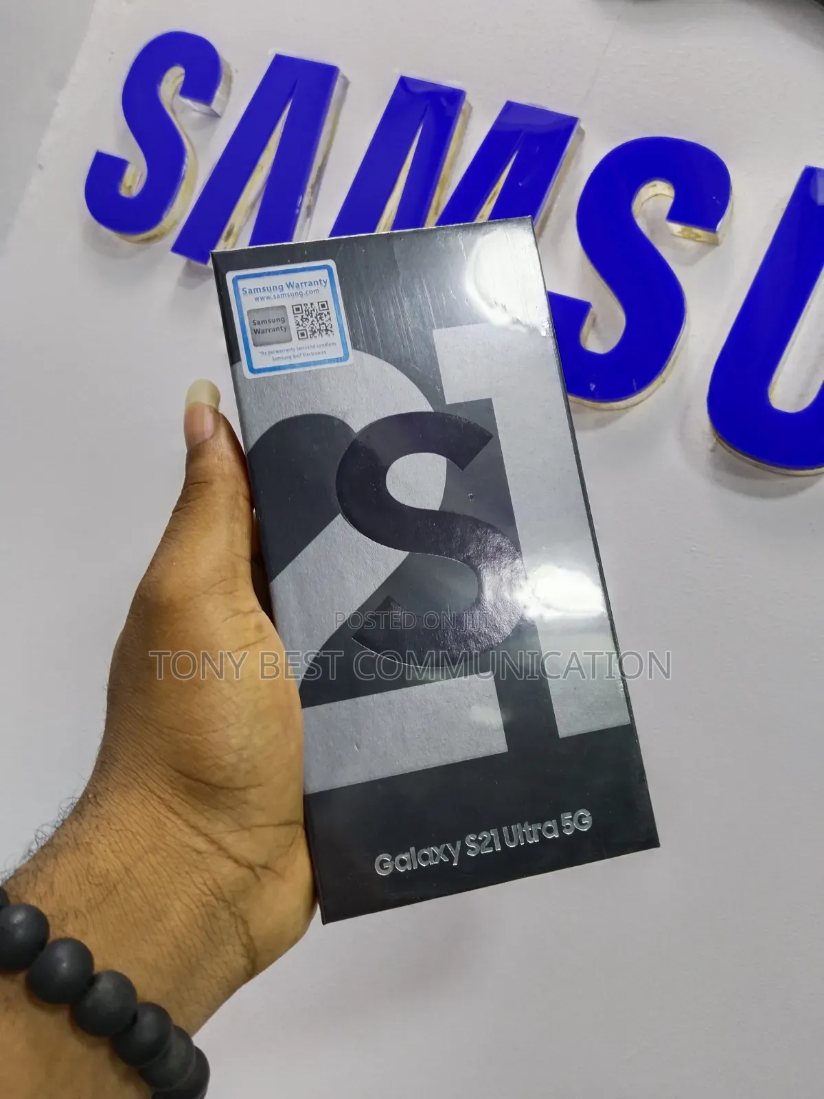 New Samsung Galaxy S21 Ultra 5G 256 GB Black