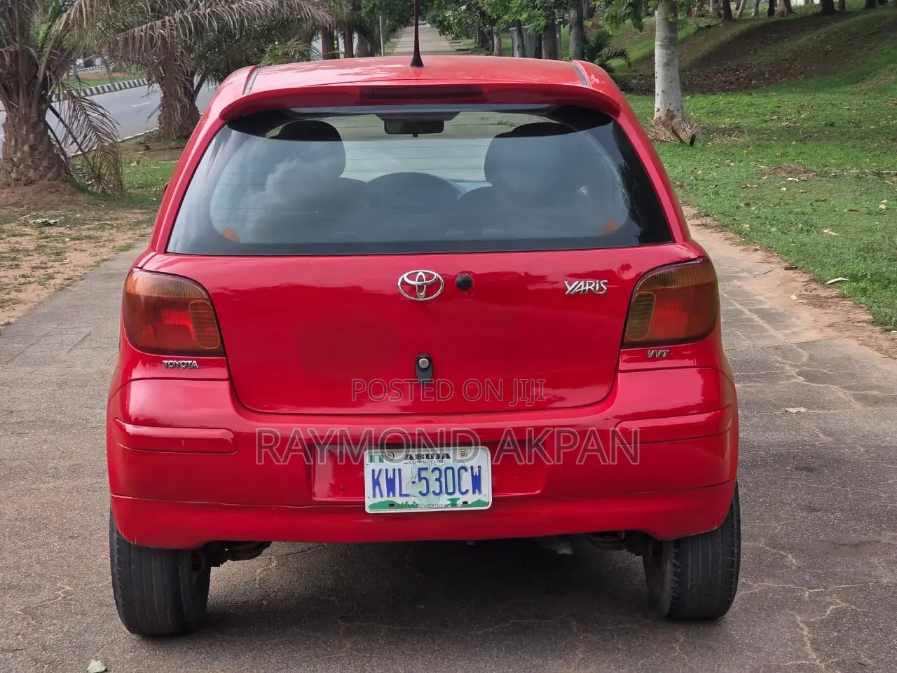 Toyota Yaris 2005 Red
