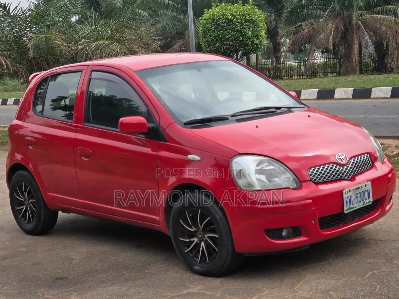 Toyota Yaris 2005 Red