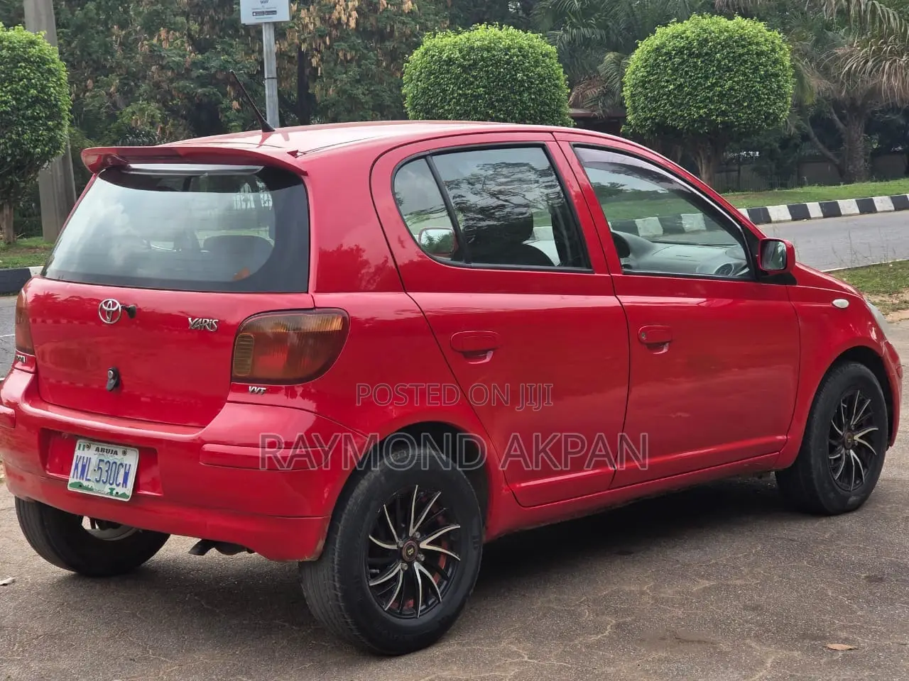 Toyota Yaris 2005 Red