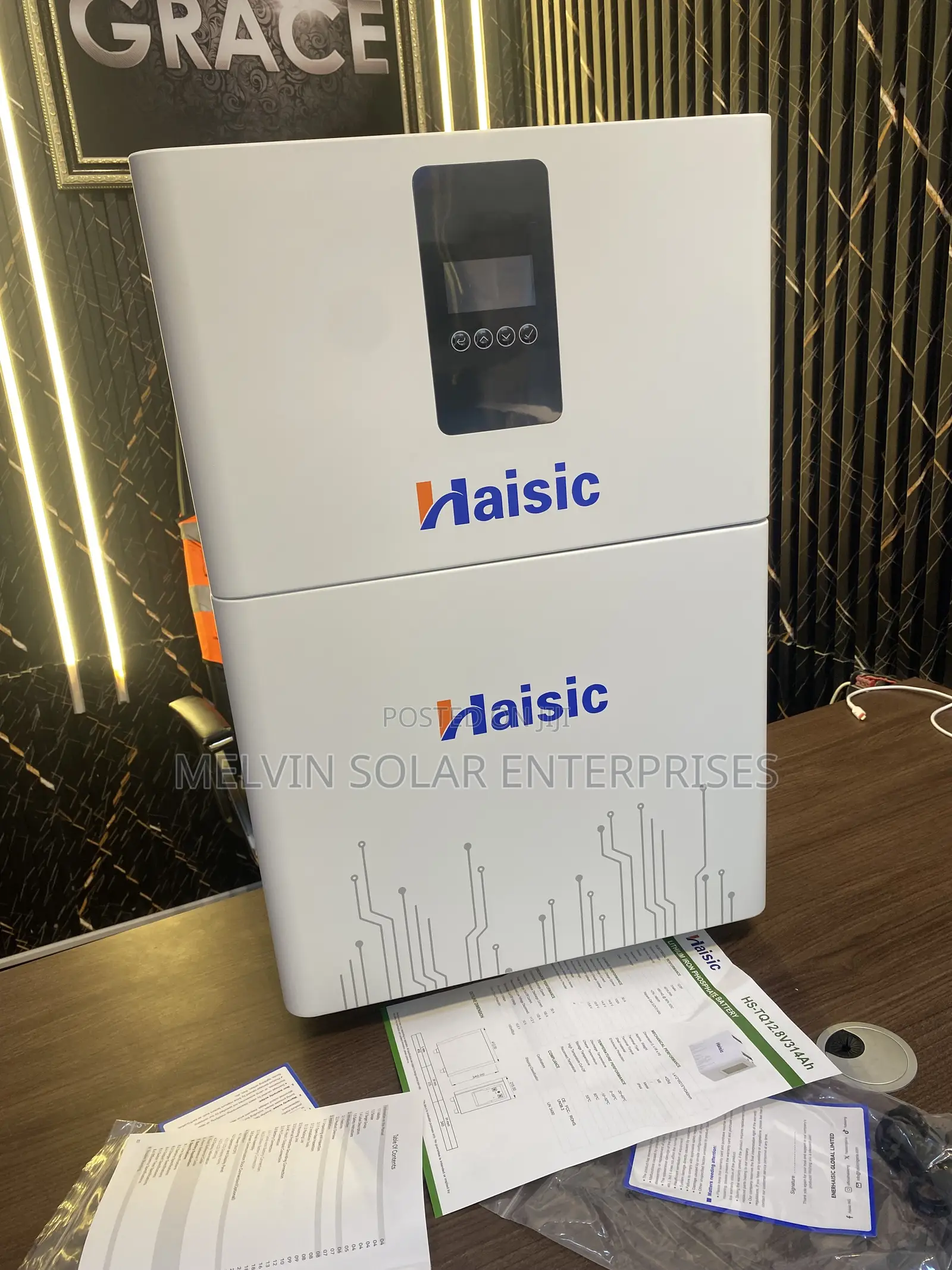 1.5kva/4kwh Haisic All in One Solar Generator Available in Store Now