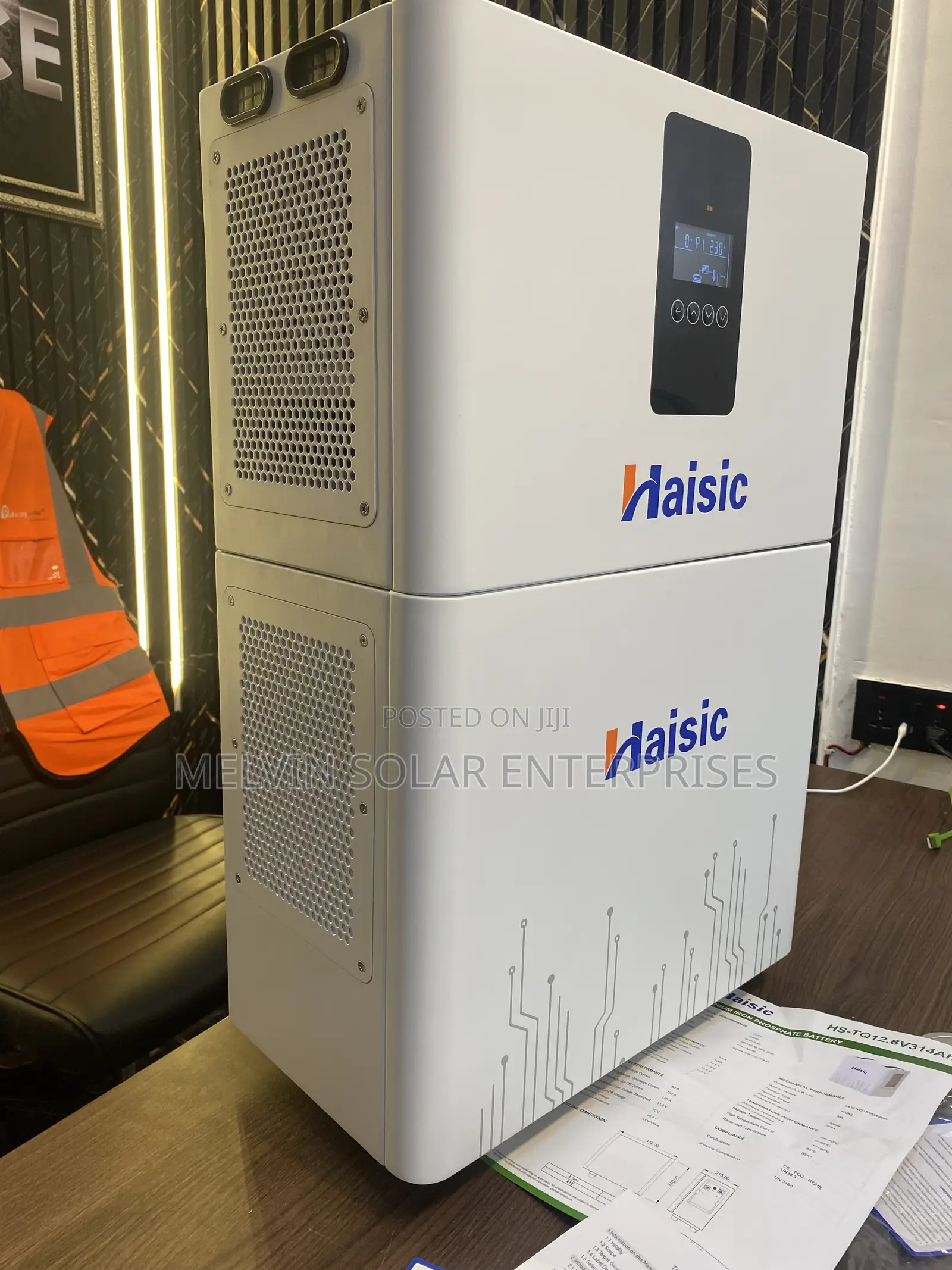 1.5kva/4kwh 12v Haisic Solar Generator Available in Store Now Dm